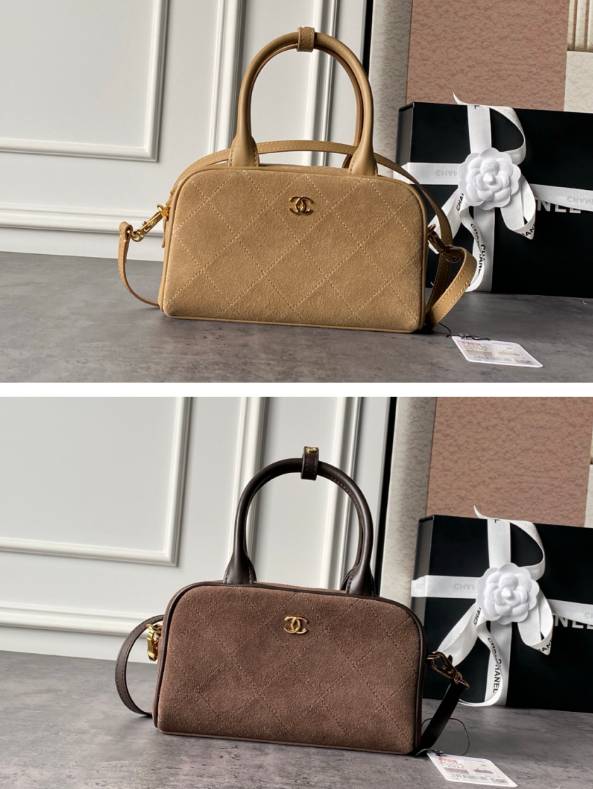 シャネル CHANEL ミニマトラッセ ラムスキン ポシェット ゴールド金具 トップハンドル付き 2WAY レディース
