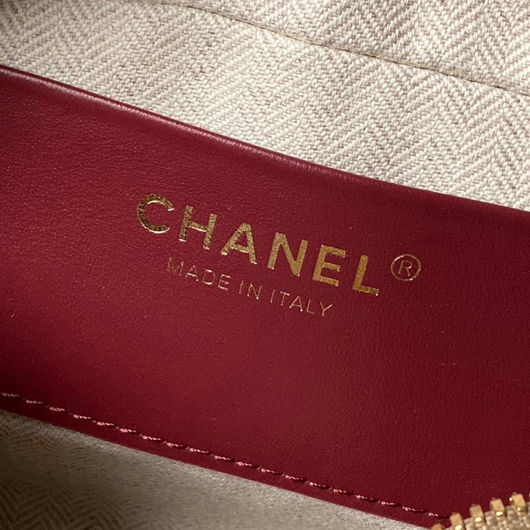 シャネル CHANEL ミニマトラッセ ラムスキン ポシェット ゴールド金具 トップハンドル付き 2WAY レディース - 画像 11