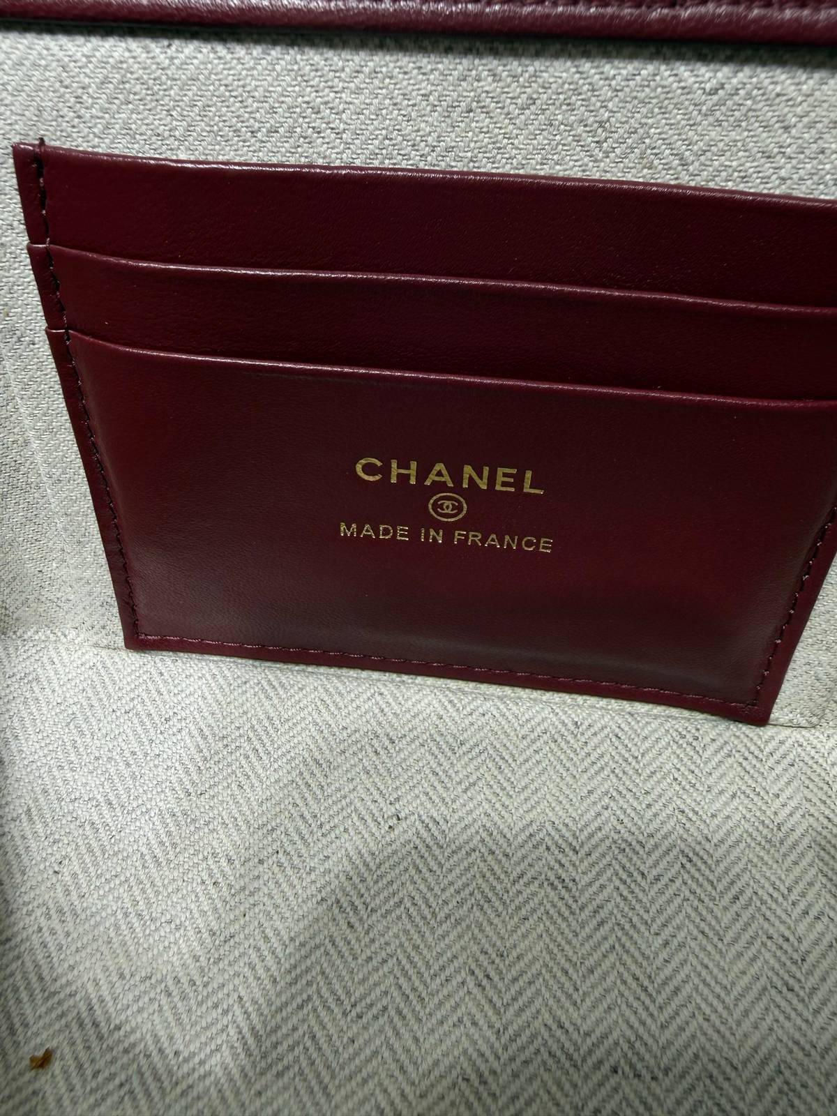 シャネル CHANEL マトラッセ バニティバッグ キャビアスキン ゴールド金具 ミラー付き レディース - 画像 11