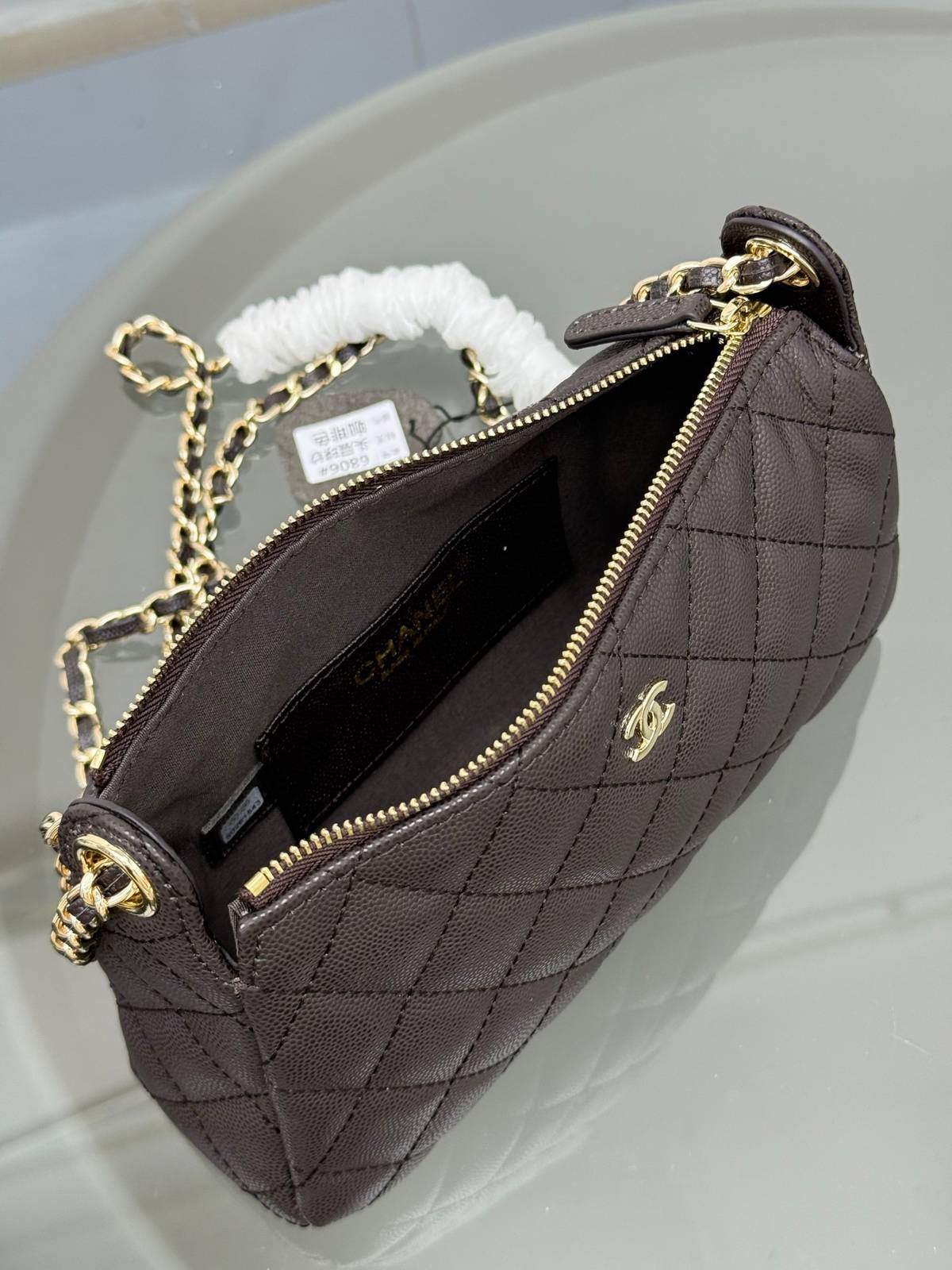 シャネル 6806 マトラッセ マルチカラー チェーンウォレット ブラックゴールド金具 レディース - 画像 20