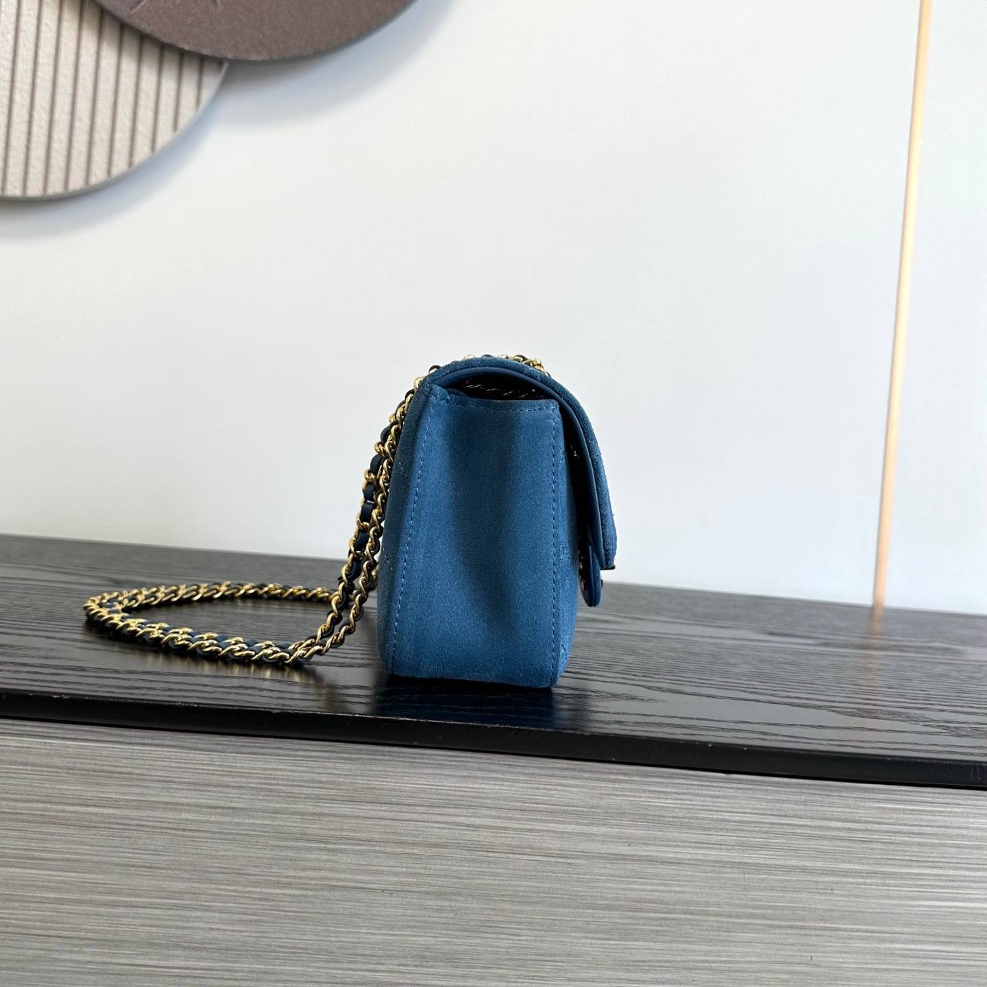CHANEL シャネル マトラッセ ラムスキン フラップバッグ ゴールド金具 ミニバッグ グリーン レディース - 画像 18