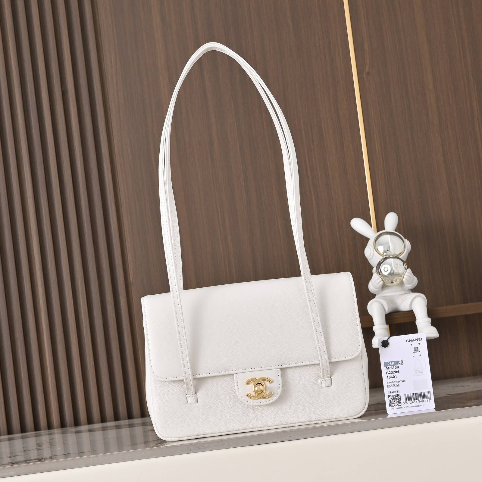 CHANEL シャネル マトラッセ フラップバッグ チェーンショルダーバッグ ブラック ゴールド金具 レディース - 画像 19