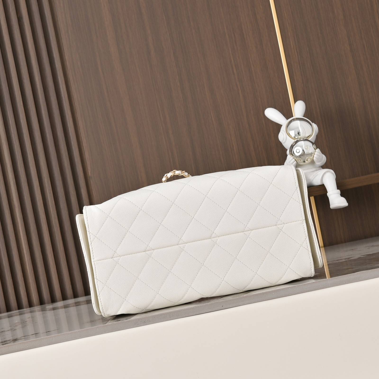 シャネル CHANEL マトラッセ ブラック チェーンショルダーバッグ ゴールド金具 レディース - 画像 7