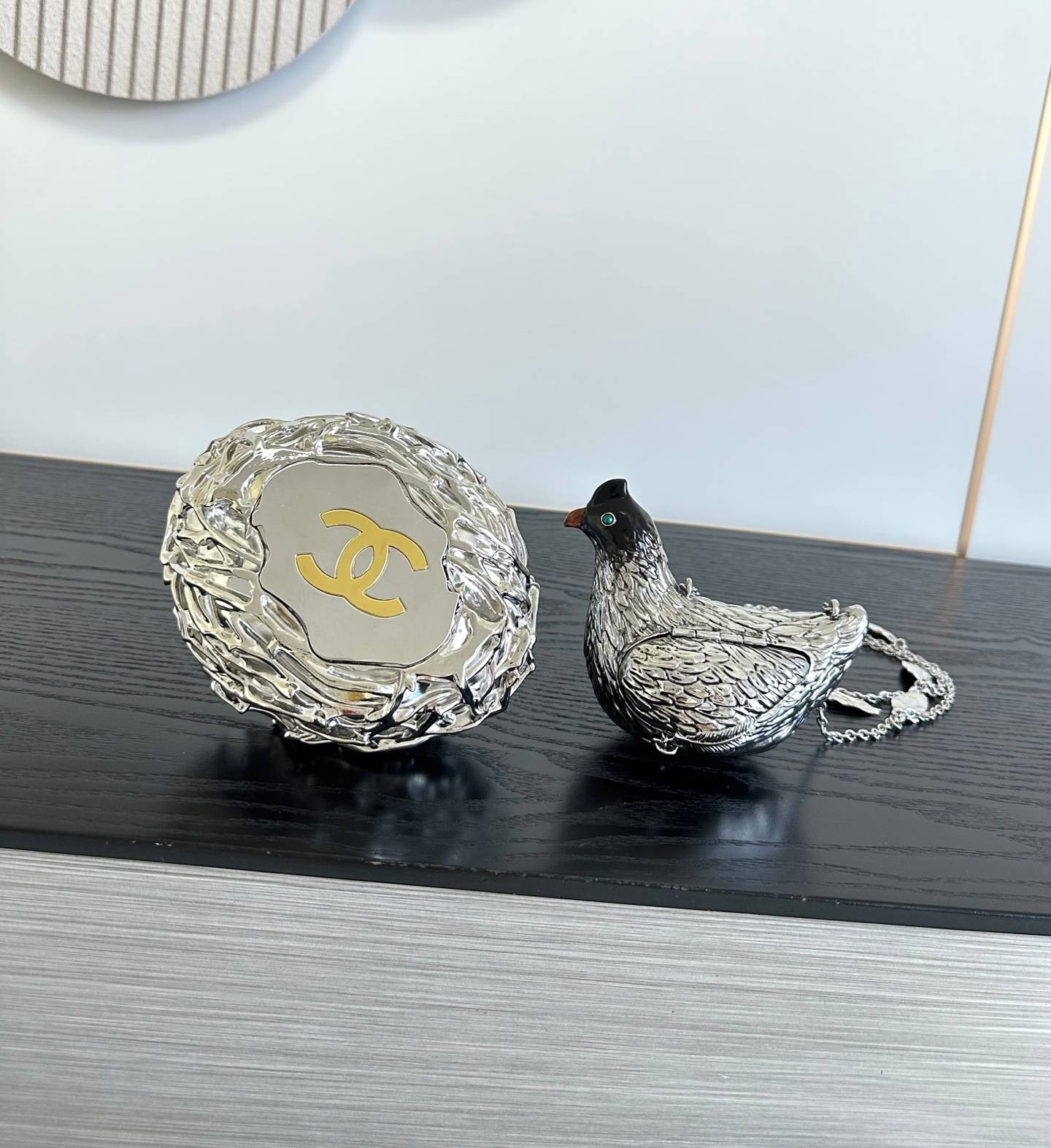 シャネル CHANEL 64521 フラップバッグ マトラッセ ラムスキン チェーンショルダー ゴールド金具 シルバー金 - 画像 7
