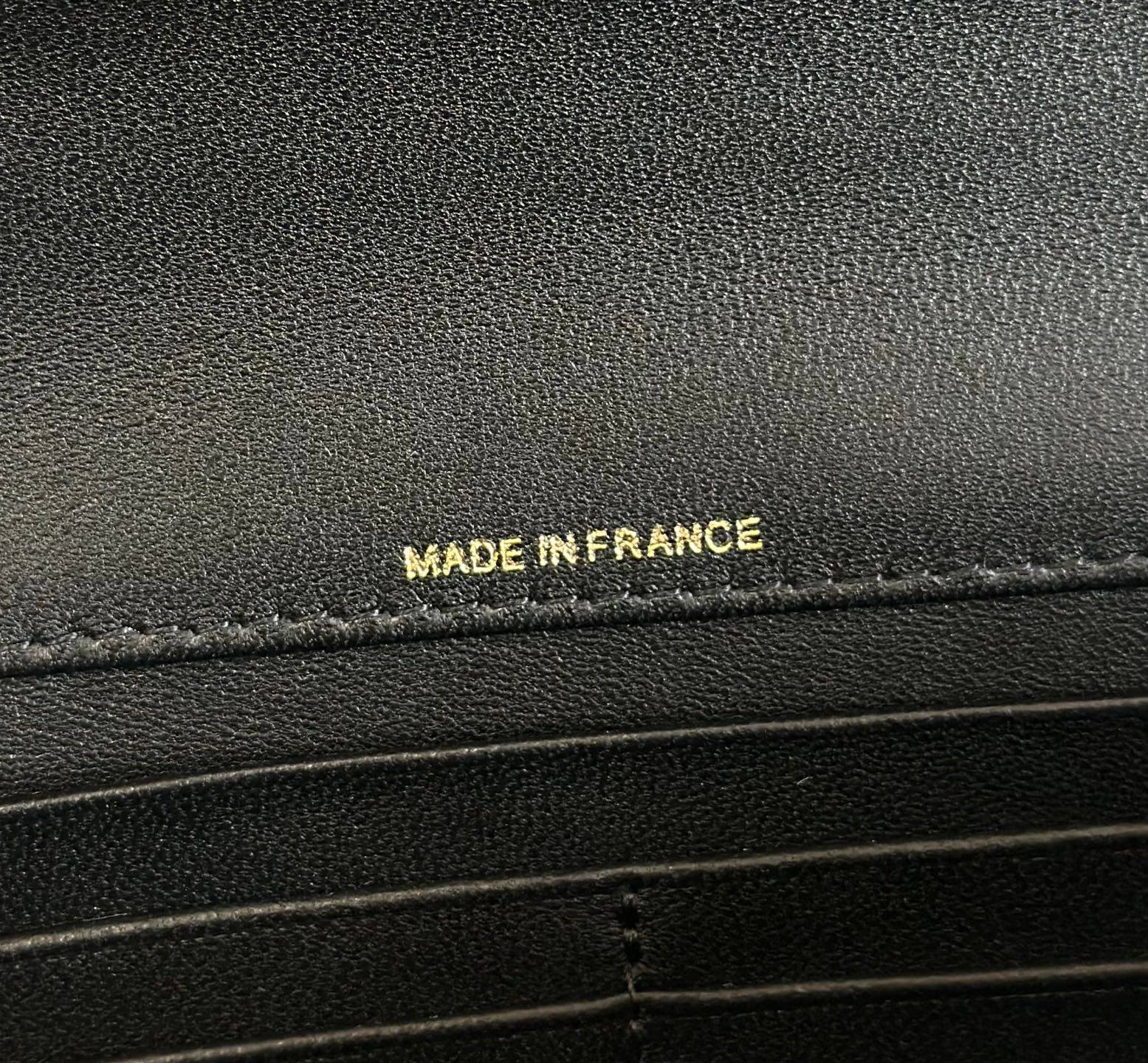 シャネル CHANEL マトラッセ キャビアスキン チェーンショルダーバッグ ブラック ゴールド金具 レディース - 画像 2