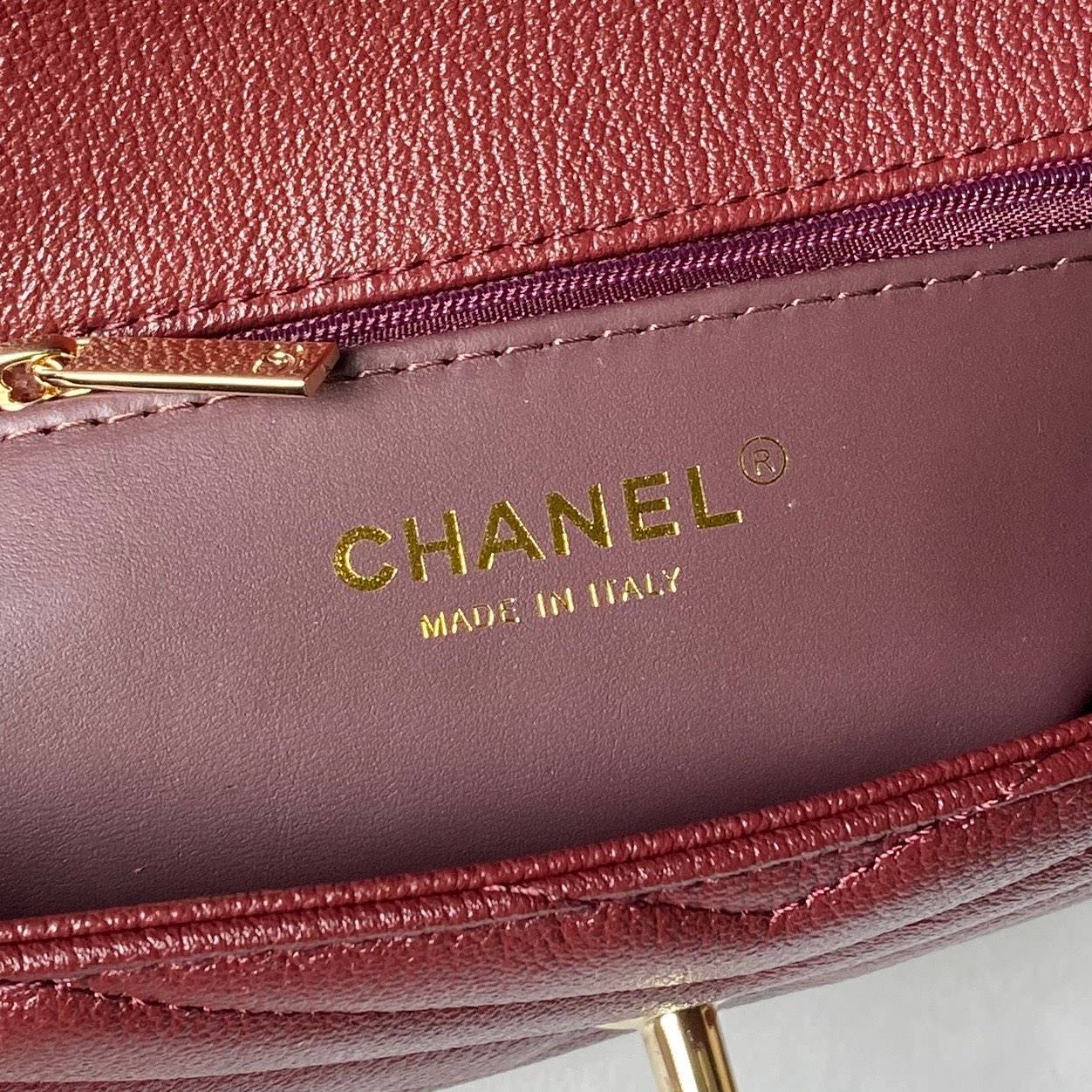 シャネル CHANEL マトラッセ ラムスキン フラップバッグ ゴールド金具 ターンロック チェーンショルダー レディー - 画像 3