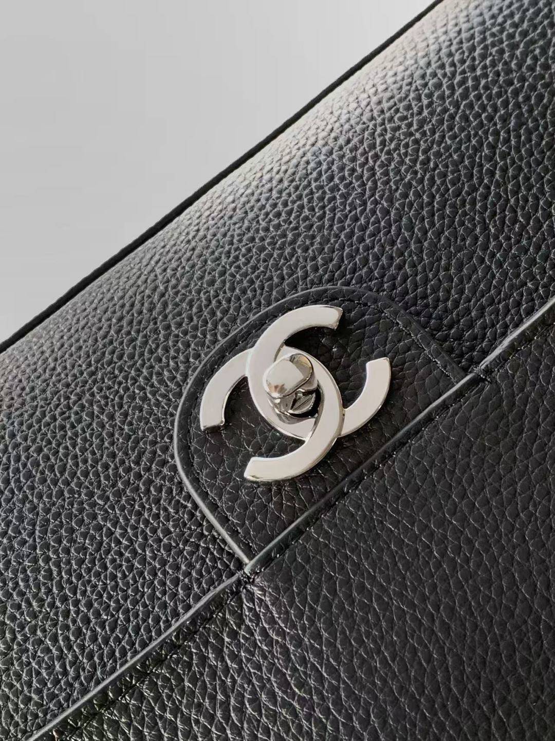 シャネル CHANEL マトラッセ チェーンショルダーバッグ キャビアスキン ゴールド金具 レディース ブラック - 画像 6