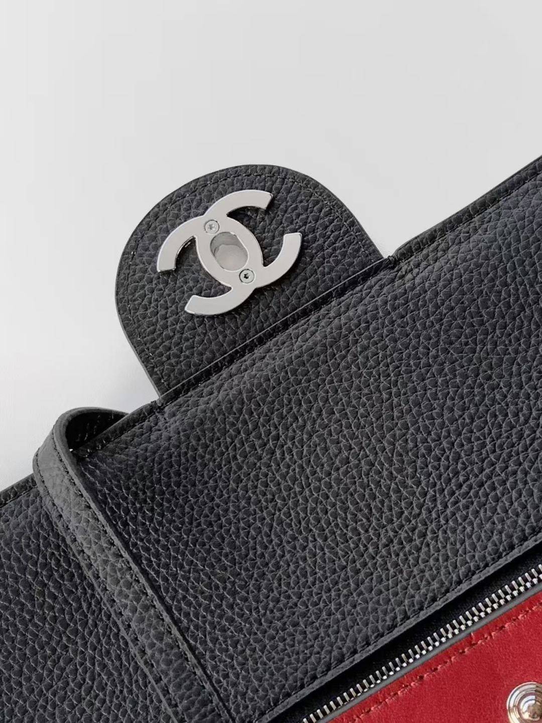 シャネル CHANEL マトラッセ チェーンショルダーバッグ キャビアスキン ブラック ゴールド金具 レディース - 画像 5