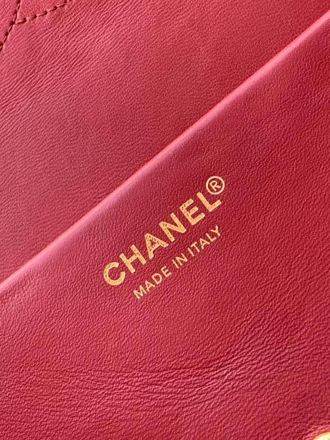 シャネル CHANEL マトラッセ チェーンショルダーバッグ キャビアスキン ブラック ゴールド金具 レディース - 画像 12