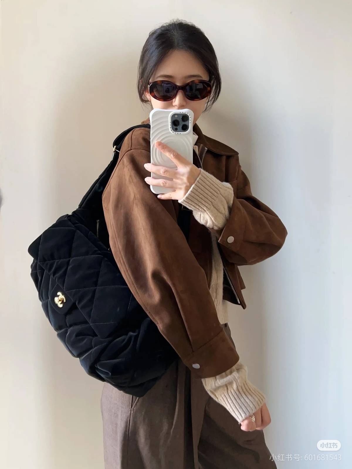 シャネル CHANEL マトラッセ ブラック ラムスキン フラップバッグ ゴールド金具 ターンロック レディース - 画像 5