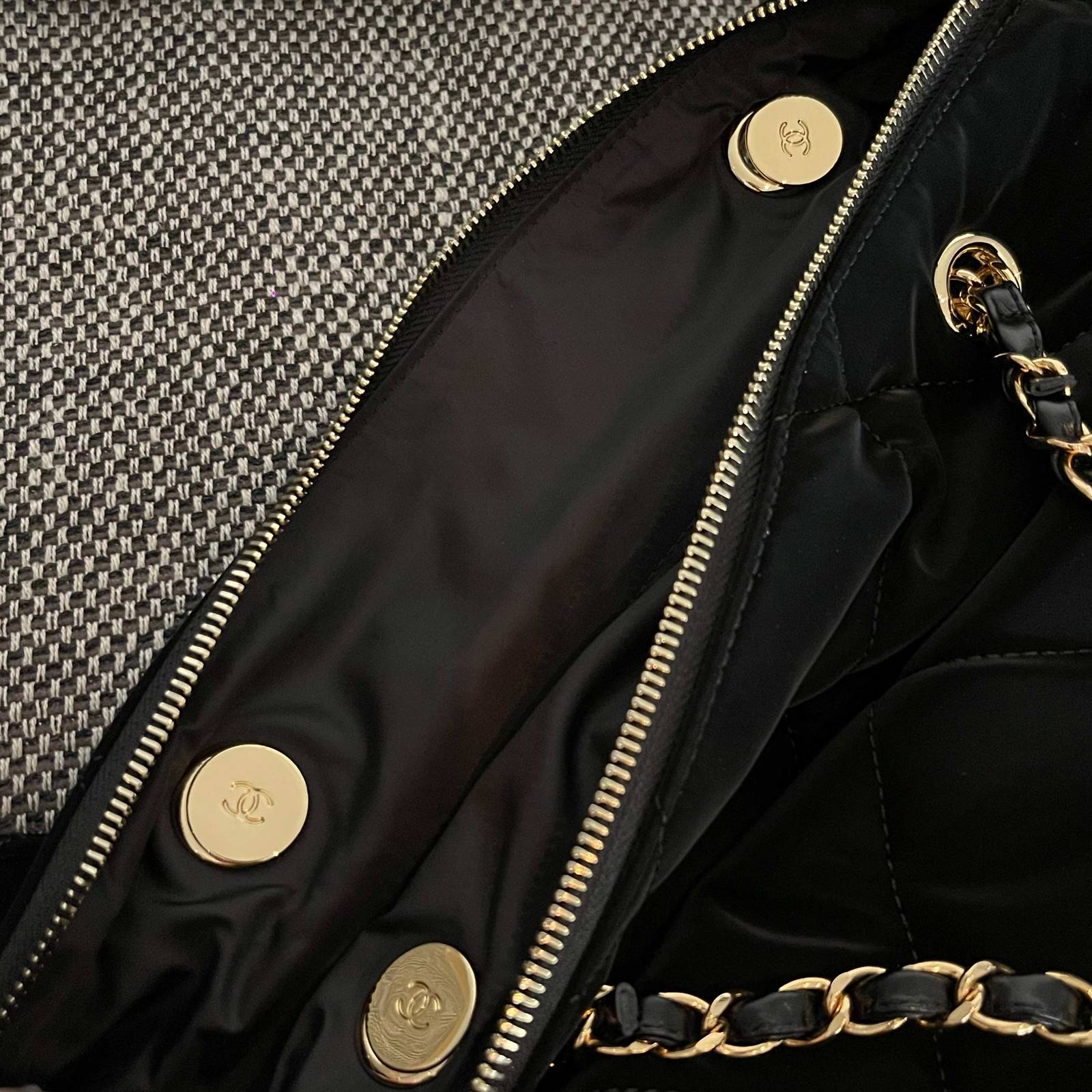 シャネル CHANEL マトラッセ ブラック ラムスキン フラップバッグ ゴールド金具 ターンロック レディース - 画像 10