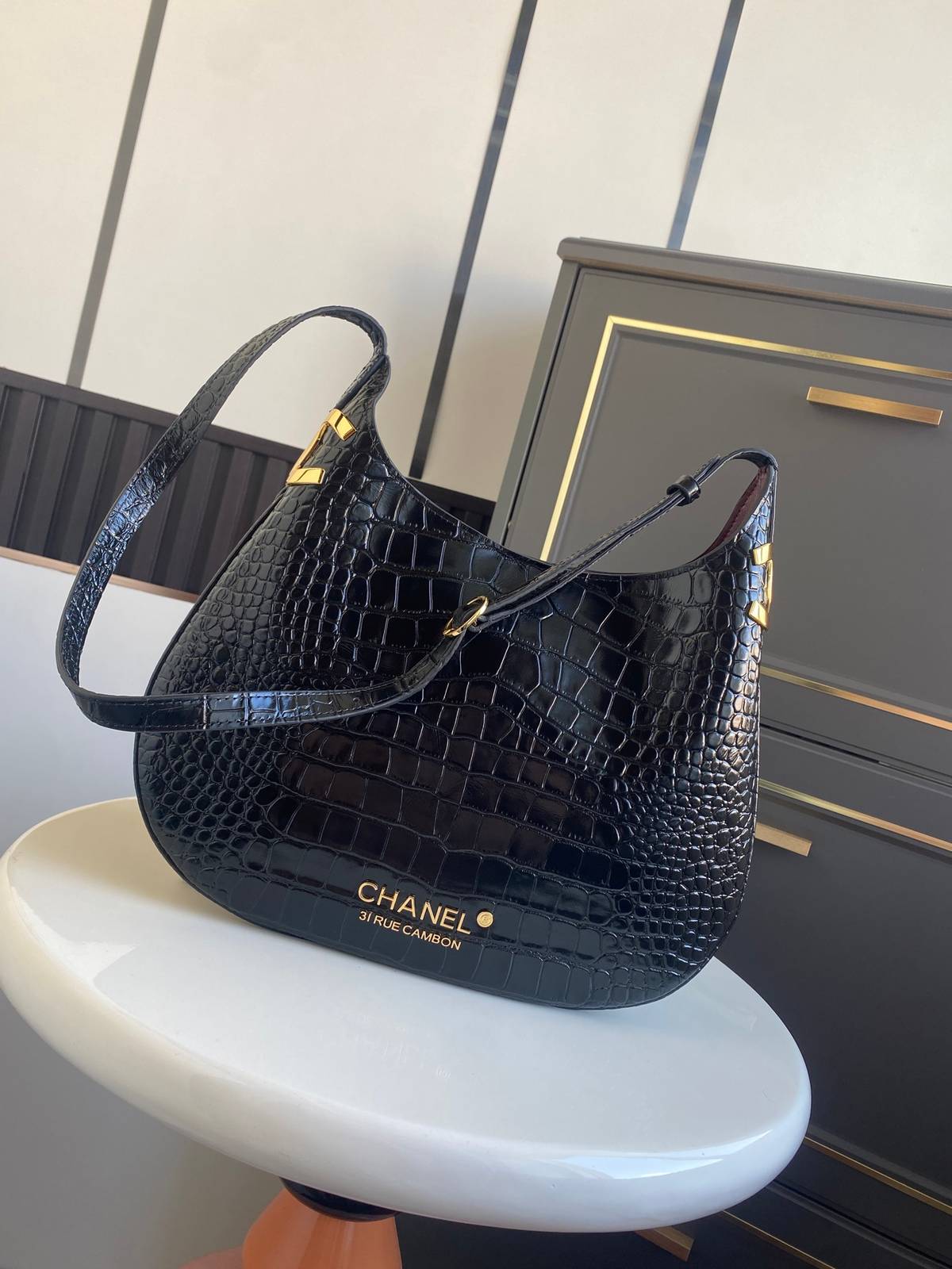 シャネル CHANEL AS6478 マトラッセ キャビアスキン チェーンショルダーバッグ ゴールド金具 ボルドー裏地