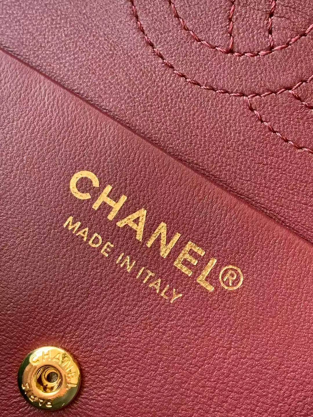 シャネル CHANEL マトラッセ チェーンショルダーバッグ キャビアスキン ブラック ゴールド金具 レディース - 画像 12