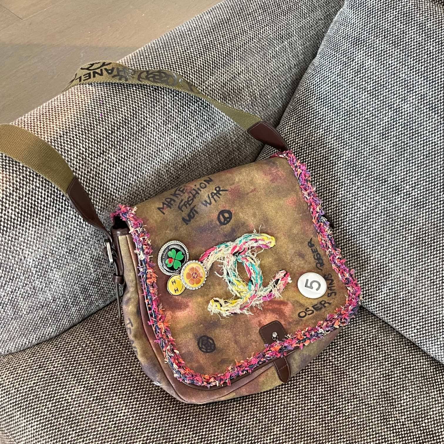 シャネル CHANEL ヴィンテージ反戦包 小型 マトラッセ チェーンショルダーバッグ ブラック金具 レディース