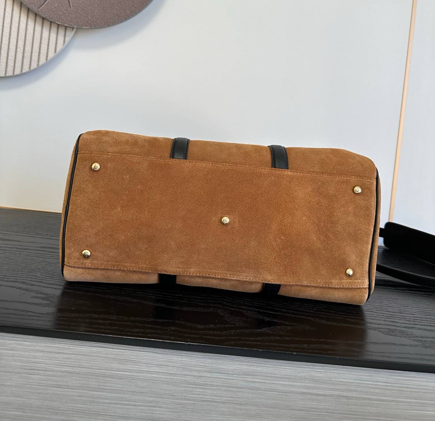 シャネル 274651 ボストンバッグ マトラッセ キャビアスキン ゴールド金具 レザー編み込みチェーン ターンロック - 画像 7