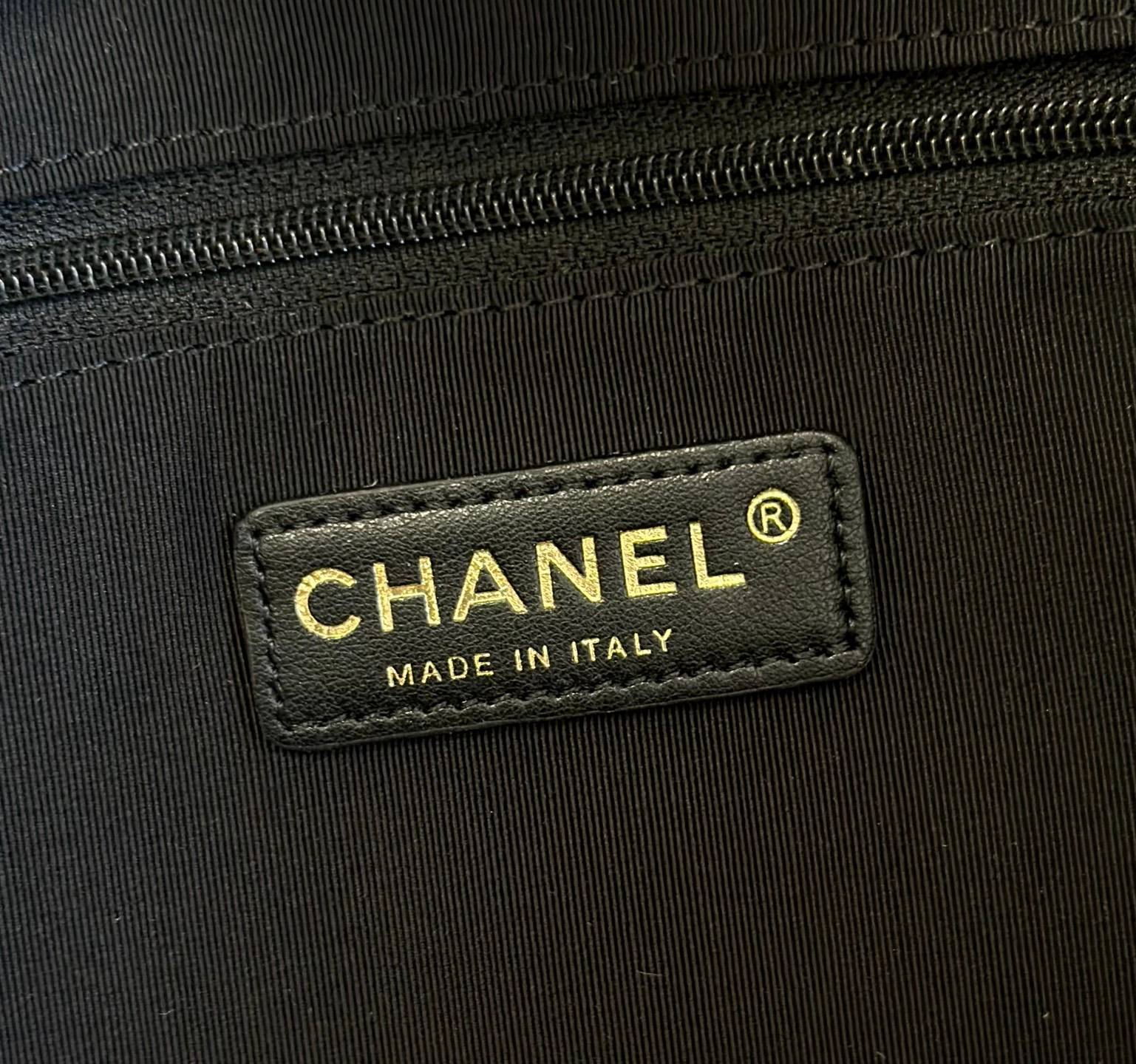 CHANEL シャネル マトラッセ ラムスキン ココマーク チェーンショルダーバッグ ゴールド金具 ブラック グレー レ - 画像 2
