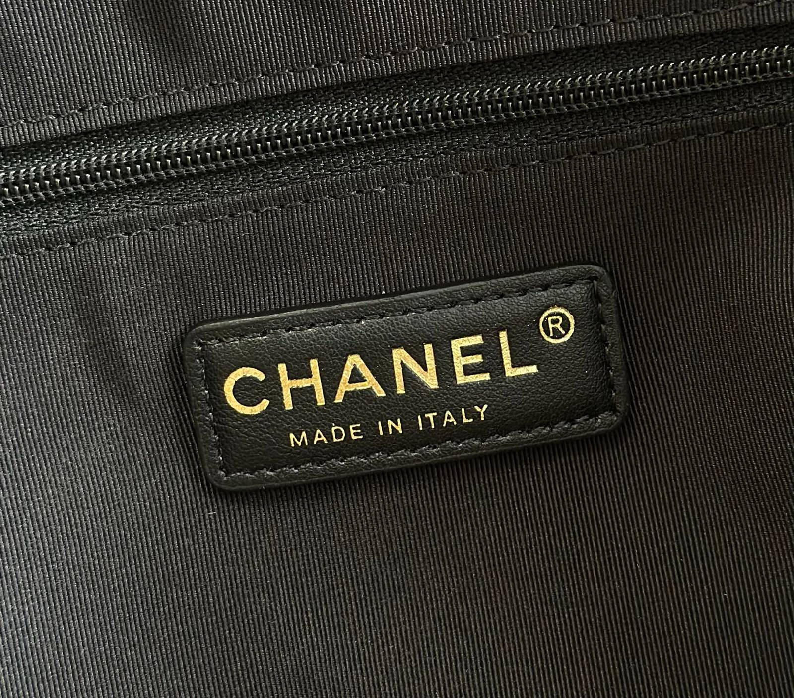 CHANEL シャネル マトラッセ ラムスキン ココマーク チェーンショルダーバッグ ゴールド金具 ブラック グレー レ - 画像 11