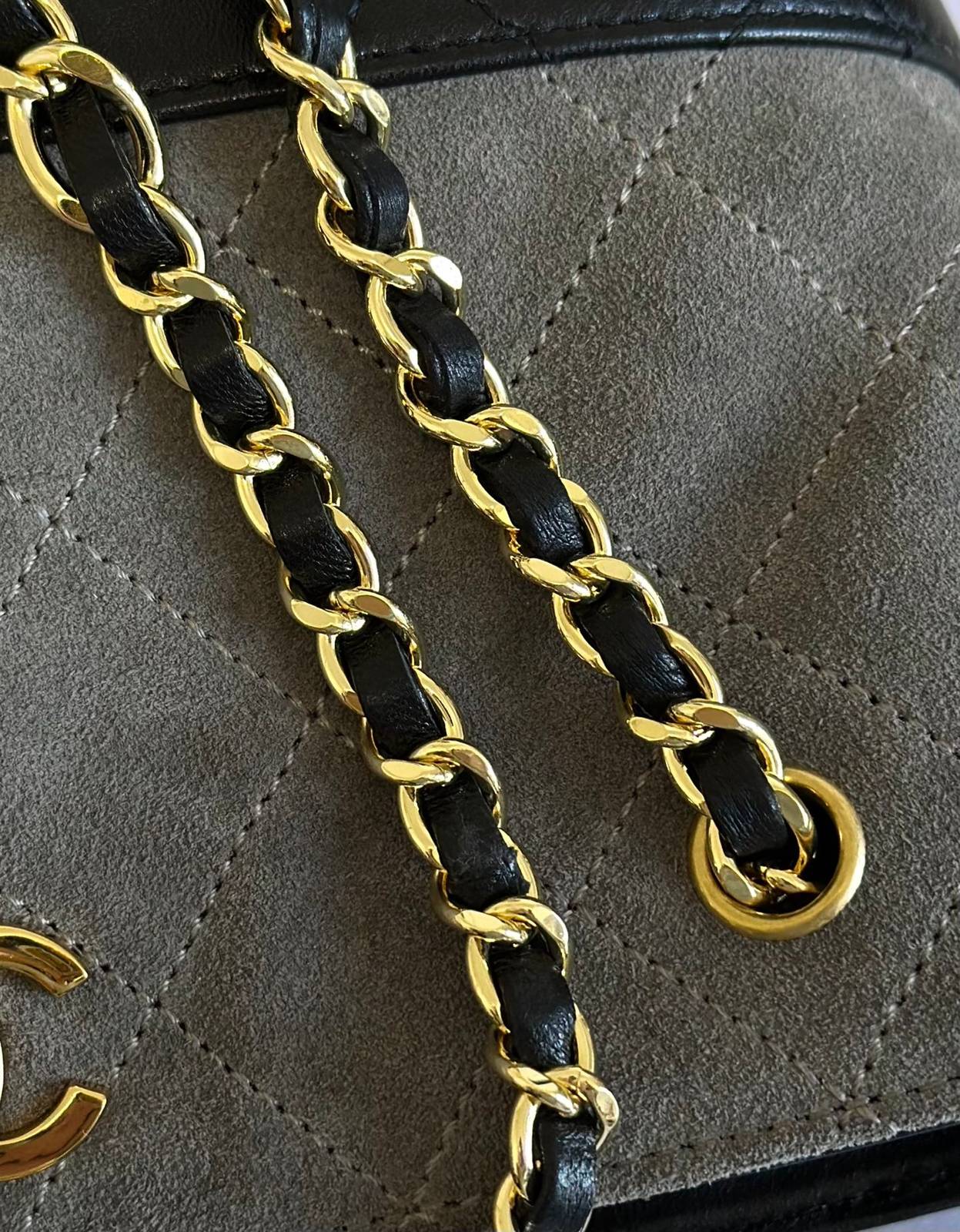 シャネル CHANEL マトラッセ ラムスキン チェーンショルダーバッグ ブラック ゴールド金具 レディース - 画像 3