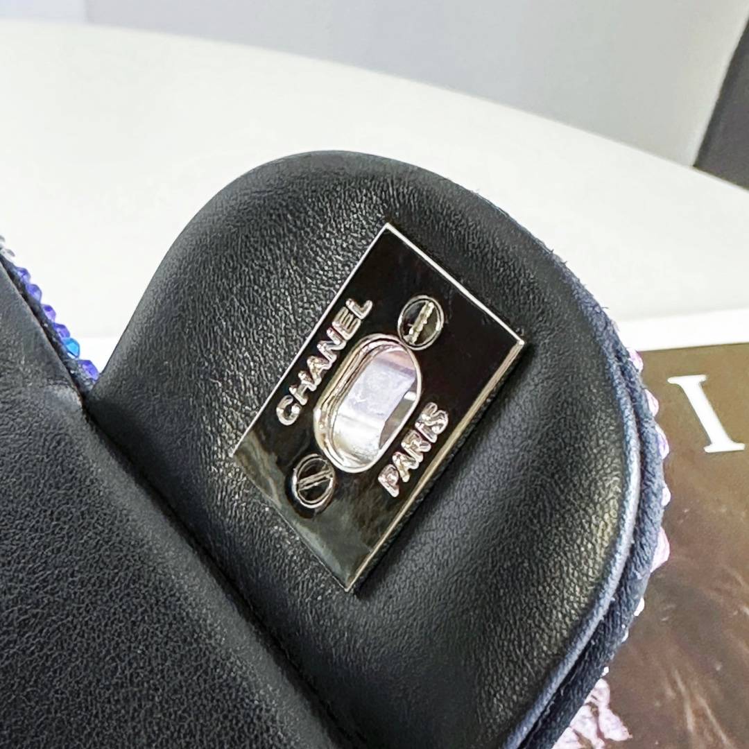 シャネル CHANEL マトラッセ フラップバッグ キャビアスキン ゴールド金具 2WAY ショルダーバッグ レディース - 画像 3
