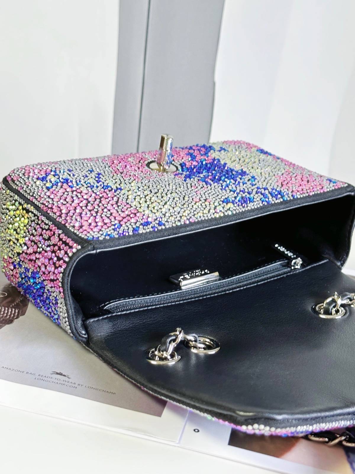 シャネル CHANEL マトラッセ フラップバッグ キャビアスキン ゴールド金具 2WAY ショルダーバッグ レディース - 画像 5