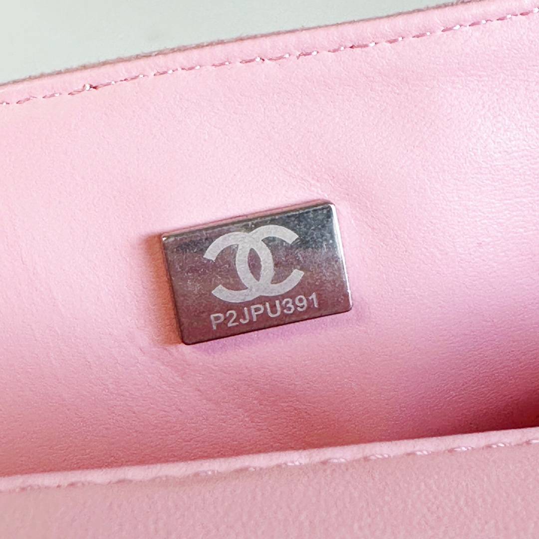 シャネル CHANEL マトラッセ フラップバッグ キャビアスキン ゴールド金具 2WAY ショルダーバッグ レディース - 画像 11