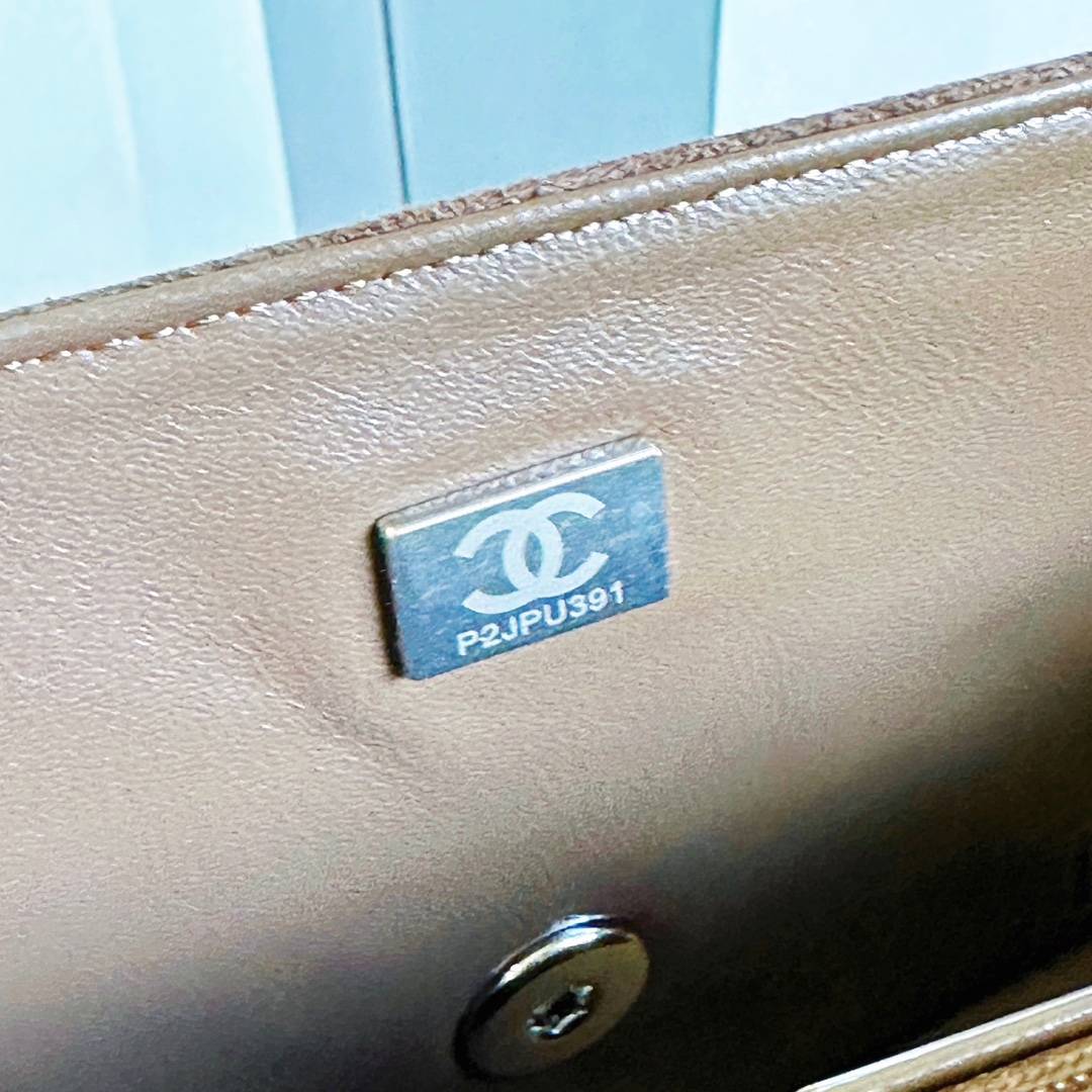 シャネル CHANEL マトラッセ フラップバッグ キャビアスキン ゴールド金具 2WAY ショルダーバッグ レディース - 画像 20