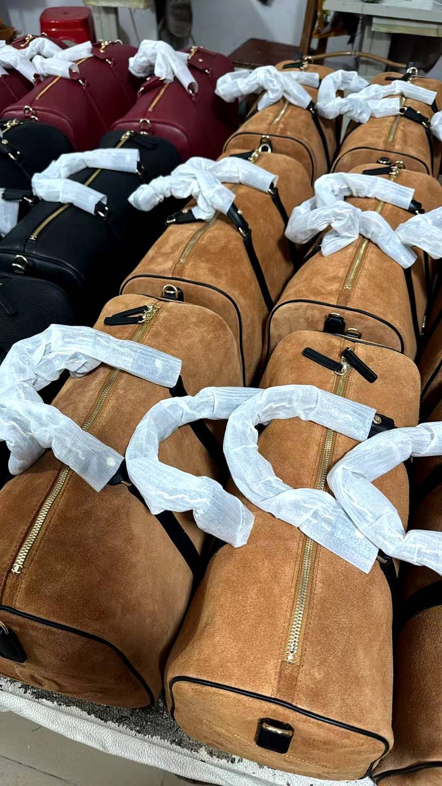 シャネル CHANEL ボーイシャネル ラムスキン チェーンショルダーバッグ ゴールド金具 ブラック レッド ホワイト - 画像 2