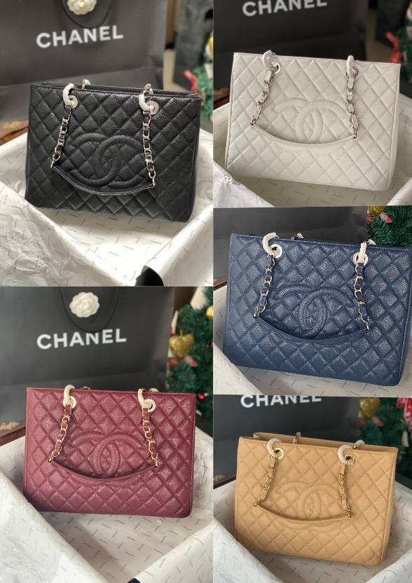 シャネル CHANEL マトラッセ チェーンショルダーバッグ キャビアスキン ゴールド金具 ブラック ホワイト ベージュ