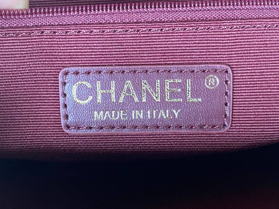 シャネル CHANEL マトラッセ チェーンショルダーバッグ キャビアスキン ゴールド金具 ブラック ホワイト ベージュ - 画像 12