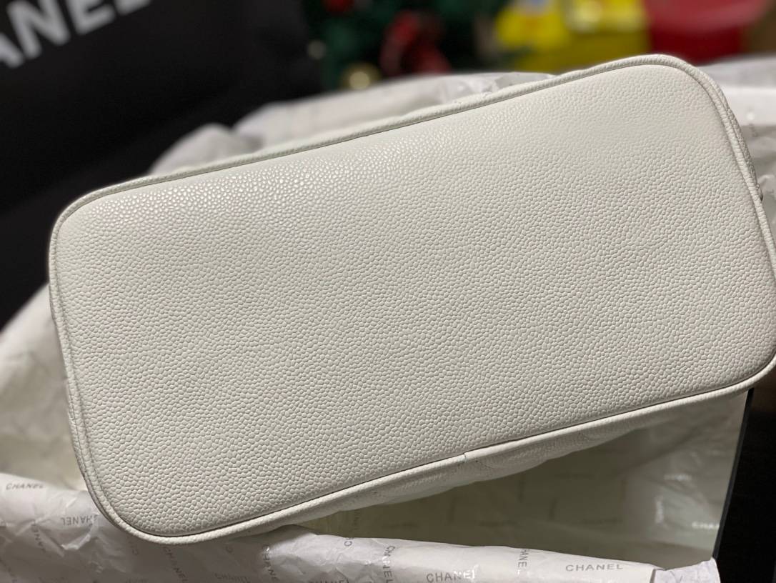 シャネル CHANEL マトラッセ チェーンショルダーバッグ キャビアスキン ゴールド金具 ブラック - 画像 5