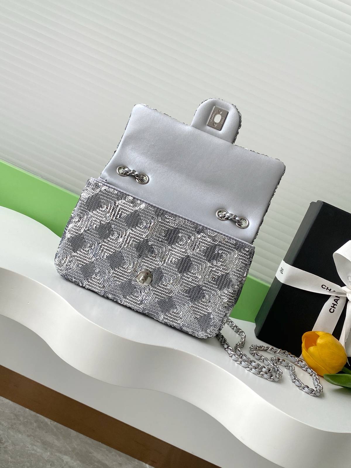 シャネル CHANEL マトラッセ フラップバッグ チェーンショルダー ボルドー裏地 ゴールド金具 ピンク レディース - 画像 14