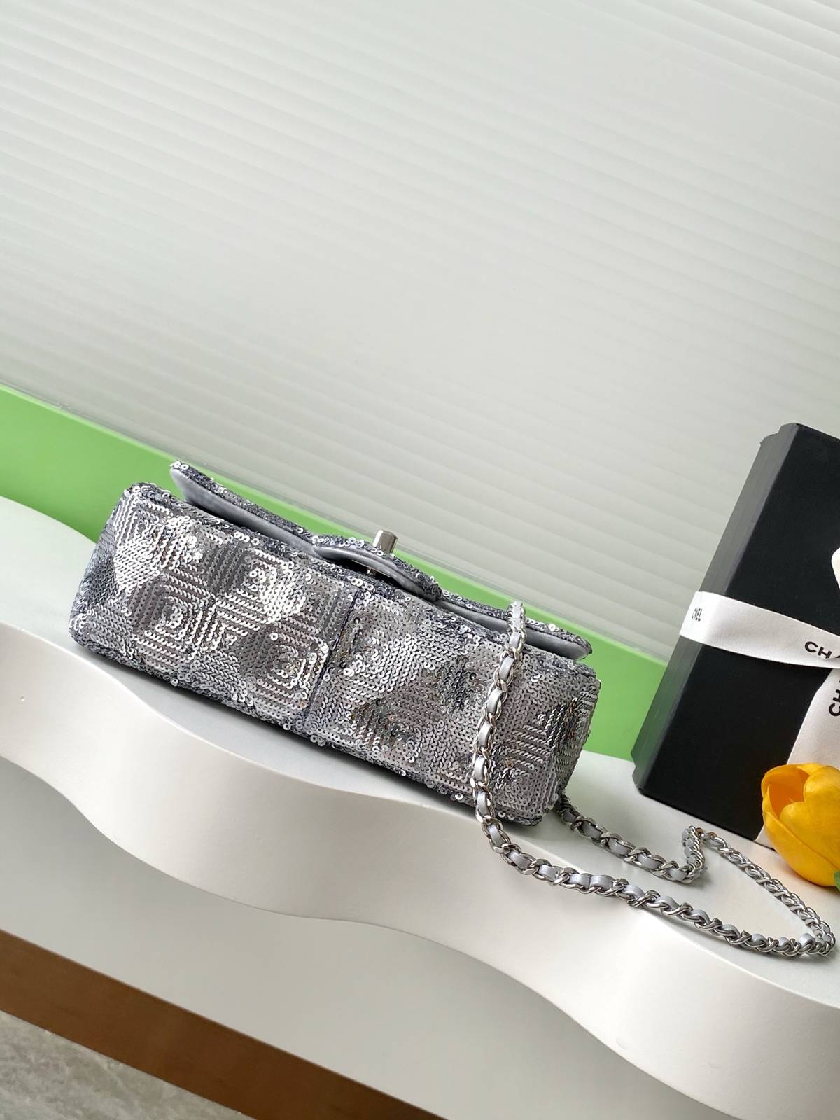 シャネル CHANEL マトラッセ フラップバッグ チェーンショルダー ボルドー裏地 ゴールド金具 ピンク レディース - 画像 16