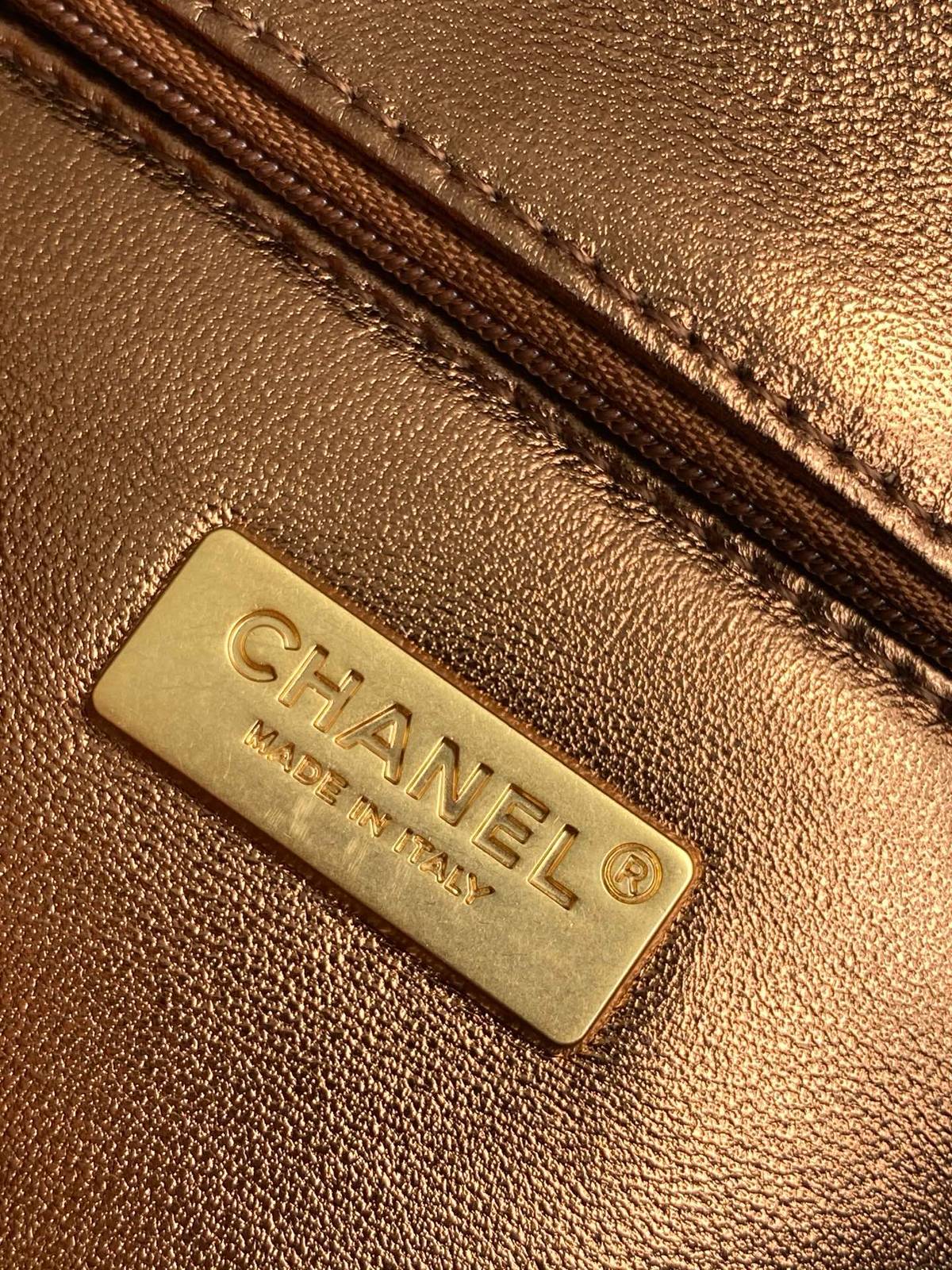 シャネル CHANEL マトラッセ フラップバッグ チェーンショルダー ボルドー裏地 ゴールド金具 ピンク レディース - 画像 20