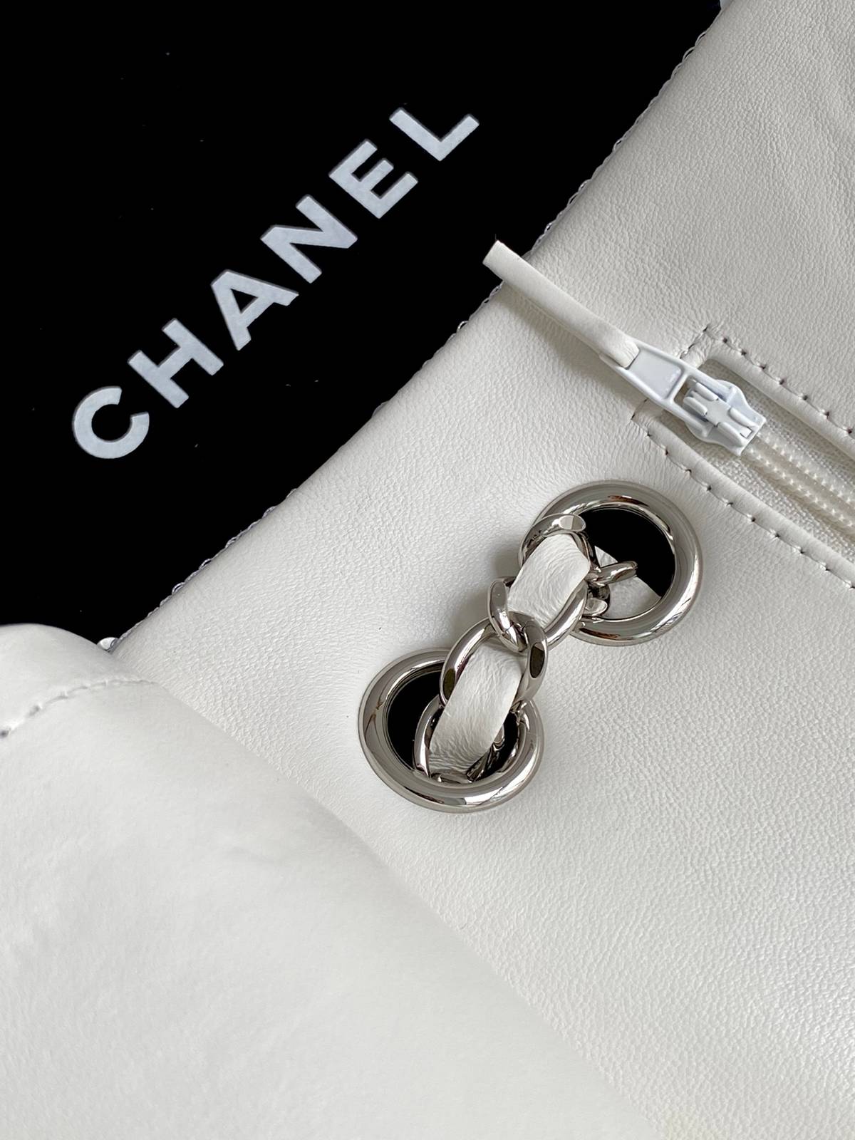 シャネル CHANEL AS1112 マトラッセ ラムスキン チェーンショルダーバッグ ゴールド金具 ワンポイント バイ - 画像 13