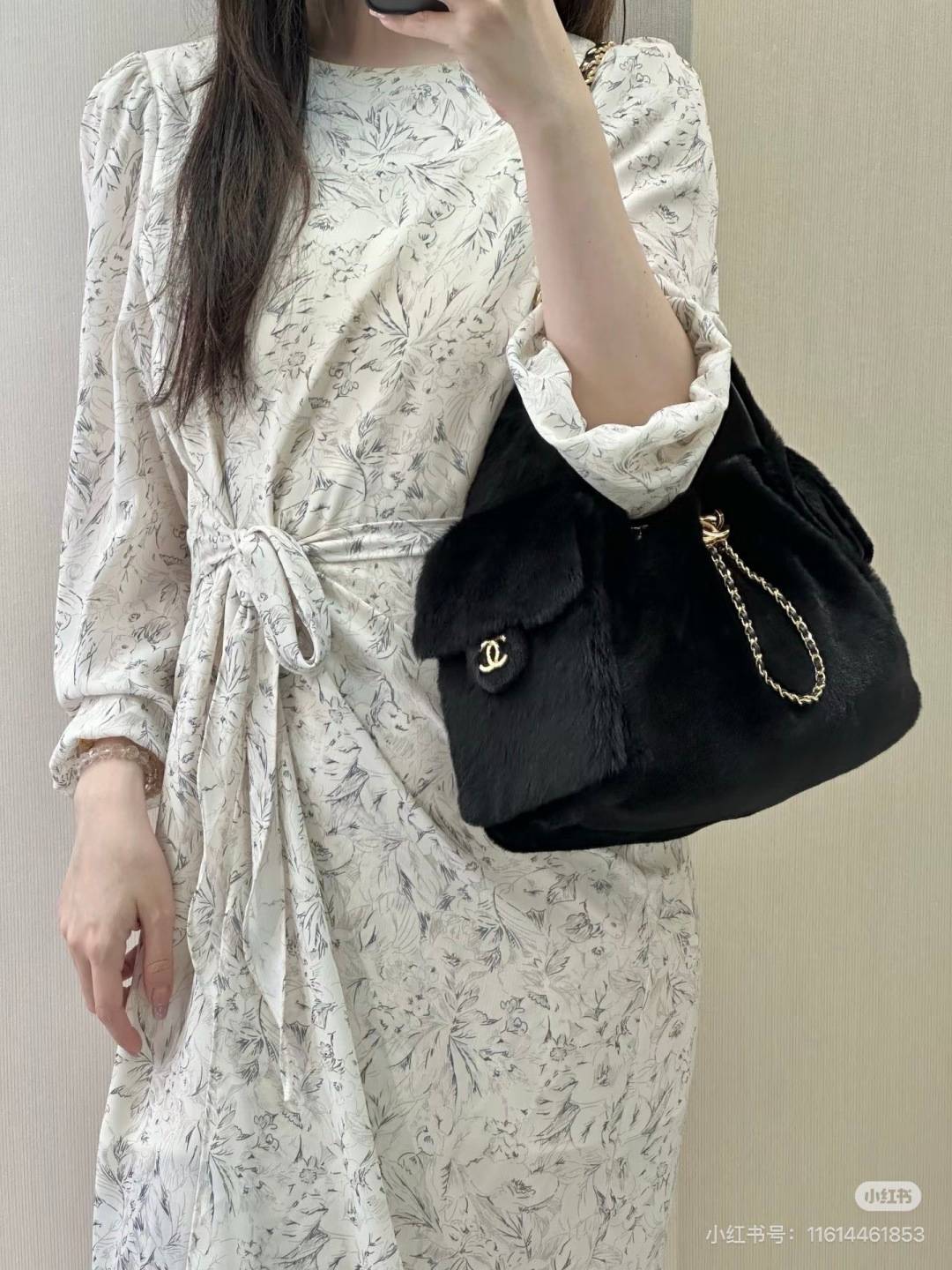 シャネル CHANEL マトラッセ ラムスキン チェーンショルダーバッグ レディース ゴールド金具 ブラック ベージュ - 画像 7