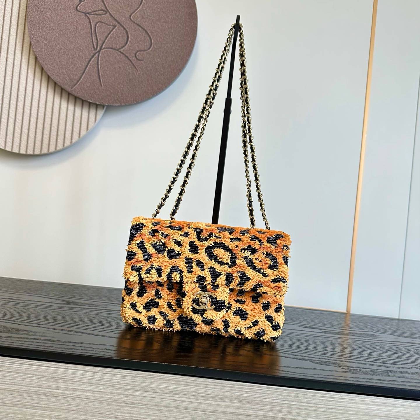 シャネル 6171 マトラッセ レザー ラムスキン チェーンショルダーバッグ ブラック ゴールド金具 レディース