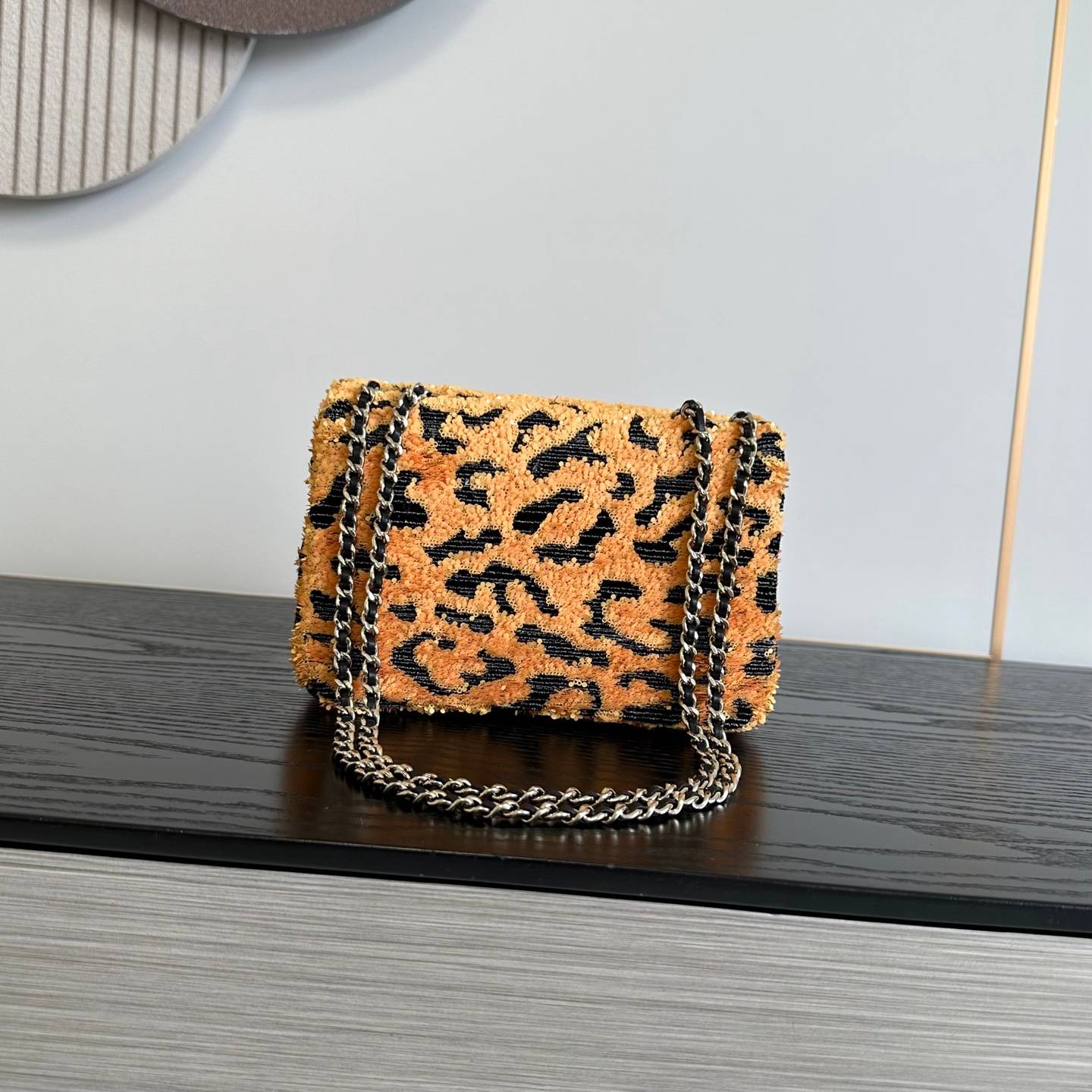 シャネル 6171 マトラッセ レザー ラムスキン チェーンショルダーバッグ ブラック ゴールド金具 レディース - 画像 8