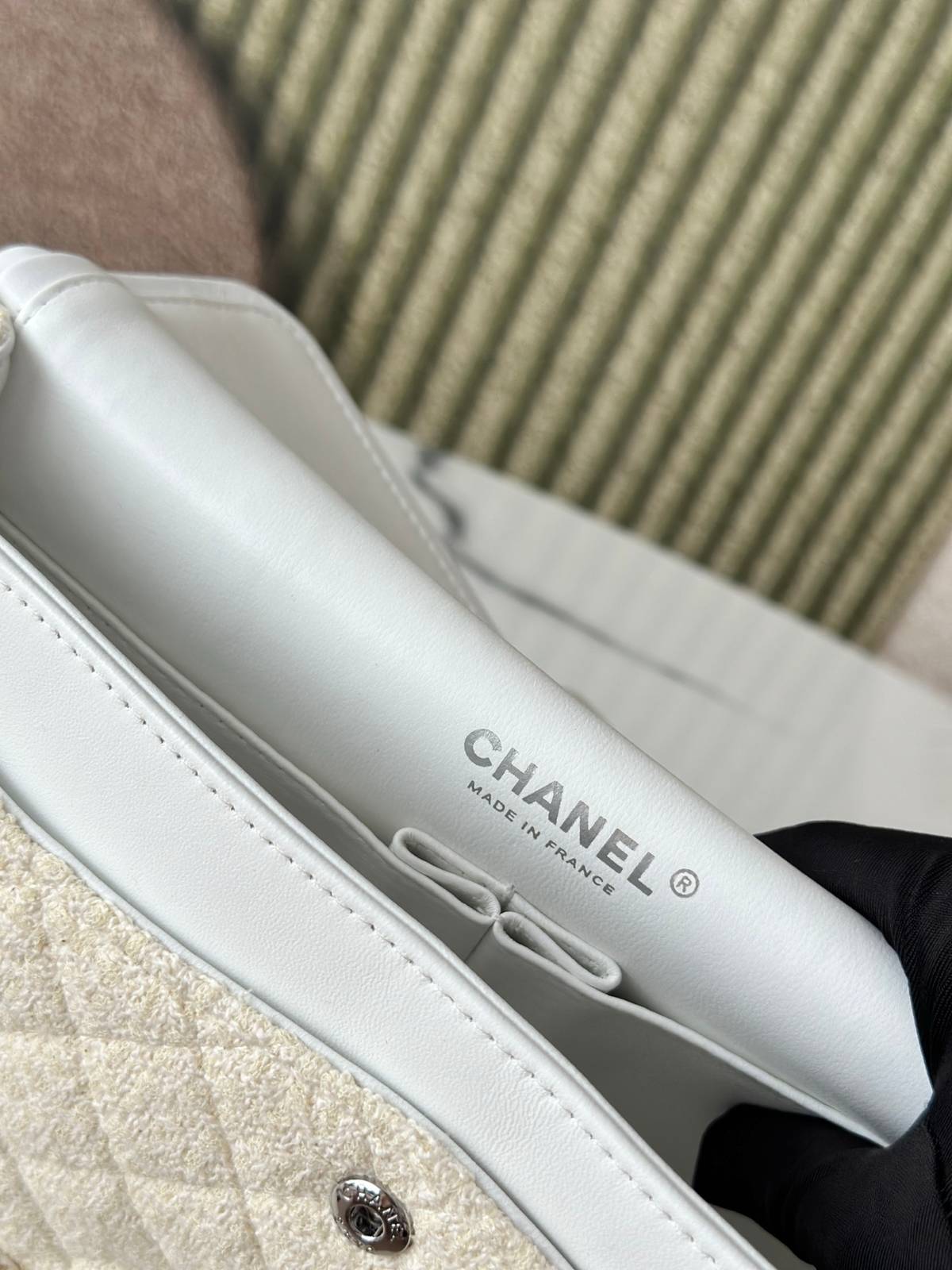 シャネル CHANEL 2625 マトラッセ チェーンウォレット ブラックキャビアスキン ゴールド金具 ターンロック レ - 画像 20
