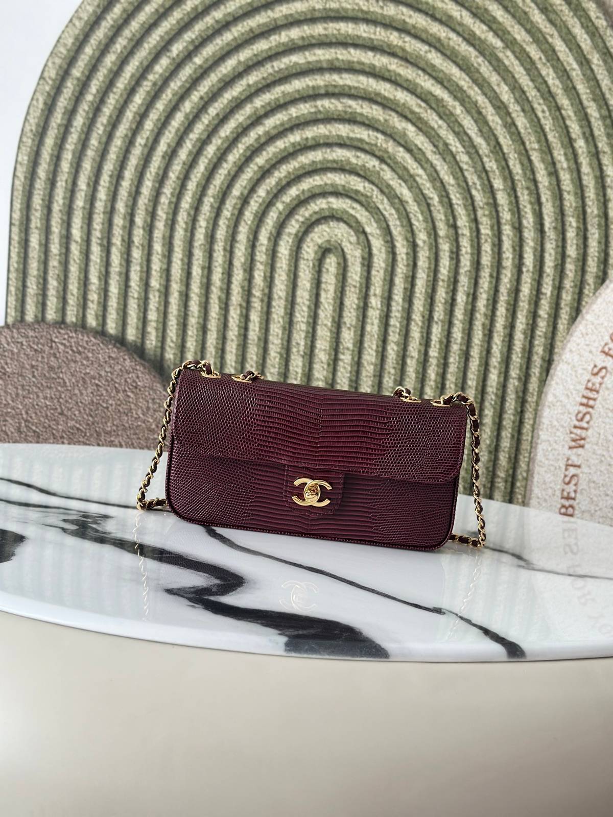 シャネル CHANEL AS6430 マトラッセ リザード レザー チェーンショルダーバッグ ゴールド金具 ターンロック - 画像 19