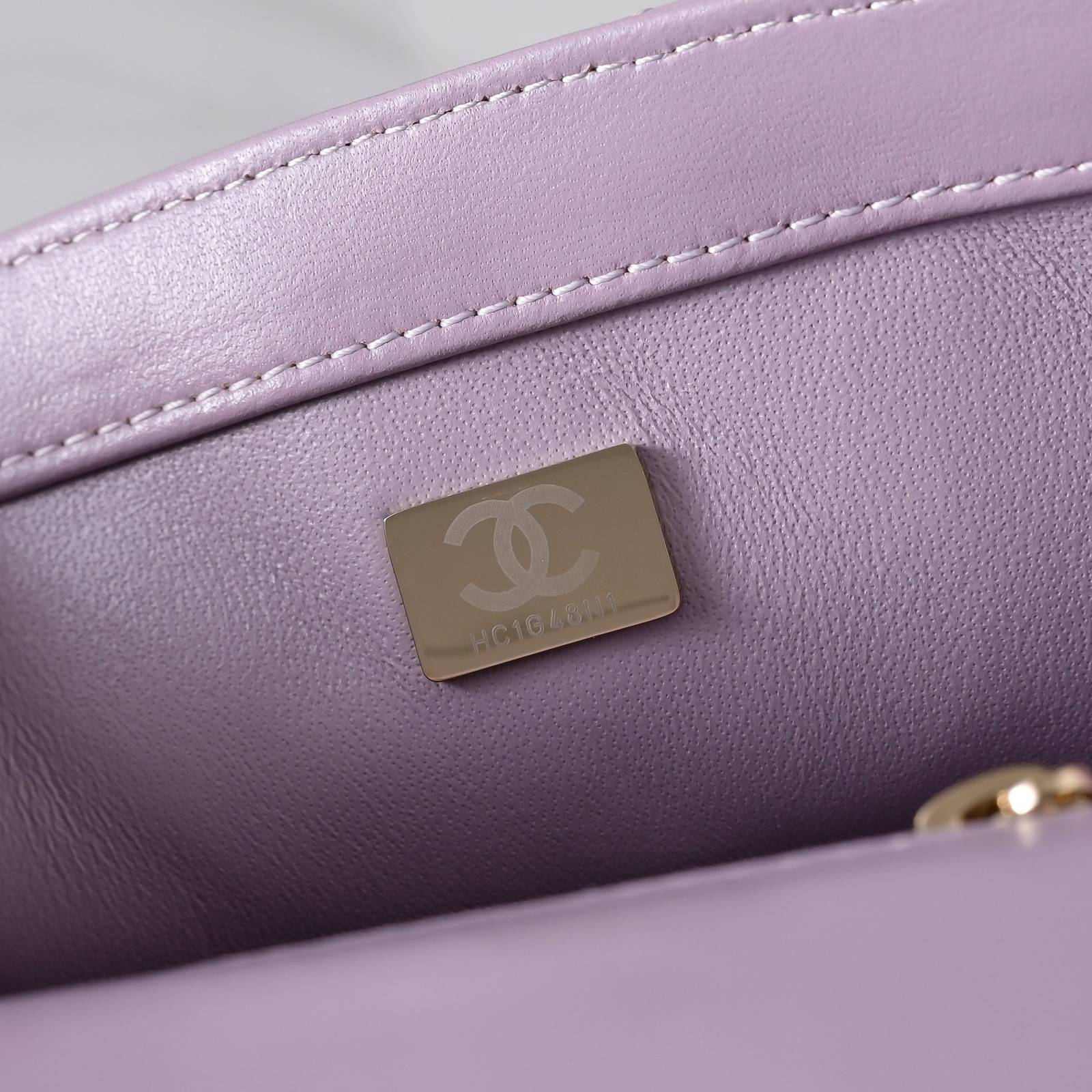 シャネル CHANEL マトラッセ ラムスキン チェーンショルダーバッグ フラップバッグ ゴールド金具 ターンロック レ - 画像 2