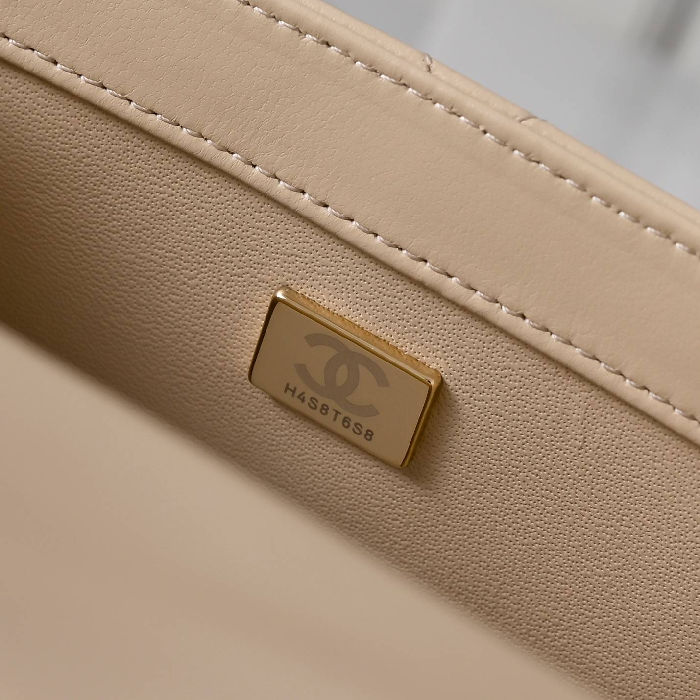 シャネル CHANEL マトラッセ ラムスキン チェーンショルダーバッグ フラップバッグ ゴールド金具 ターンロック レ - 画像 11