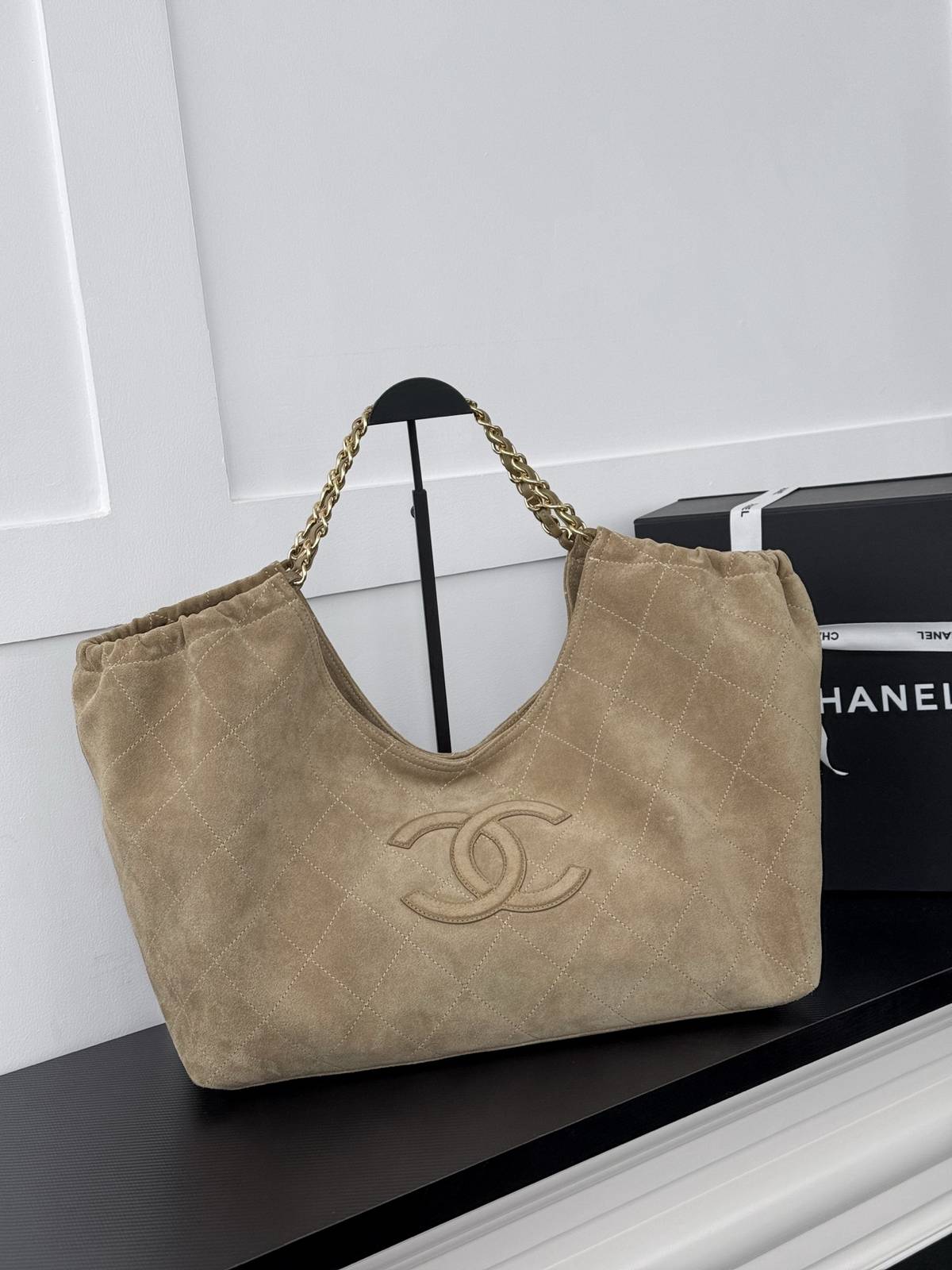 シャネル CHANEL シャネル マトラッセ ラムスキン チェーンウォレット ファスナー開閉 2WAY ゴールド金具 レ - 画像 10