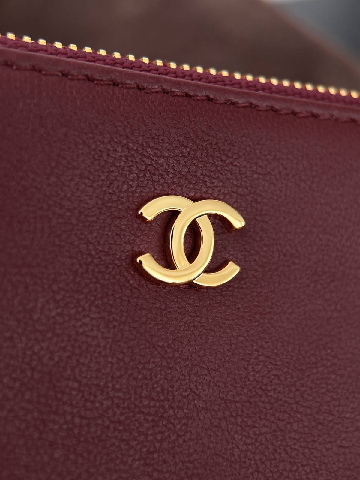 シャネル CHANEL シャネル マトラッセ ラムスキン チェーンウォレット ファスナー開閉 2WAY ゴールド金具 レ - 画像 13