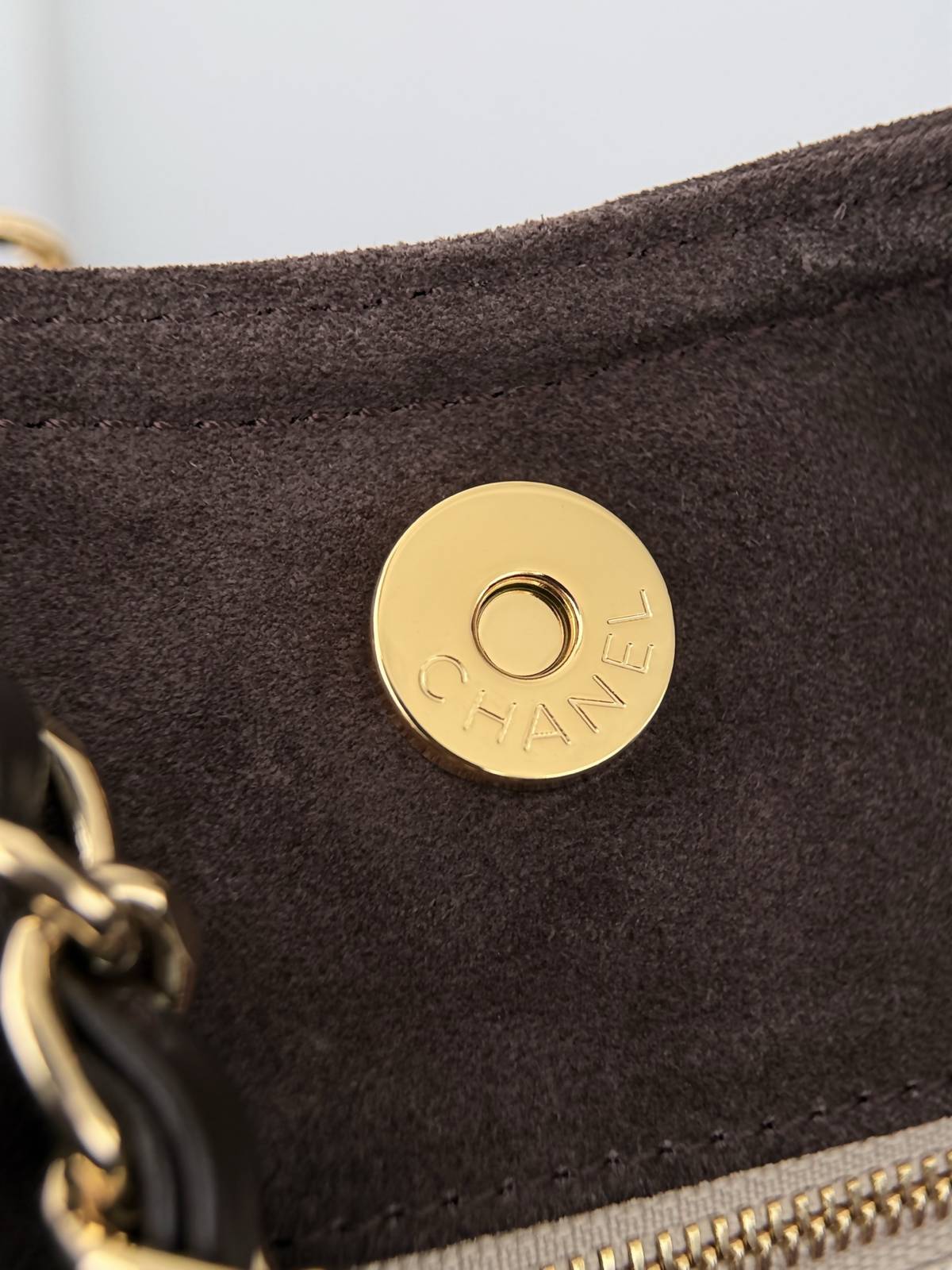 シャネル CHANEL シャネル マトラッセ ラムスキン チェーンウォレット ファスナー開閉 2WAY ゴールド金具 レ - 画像 15