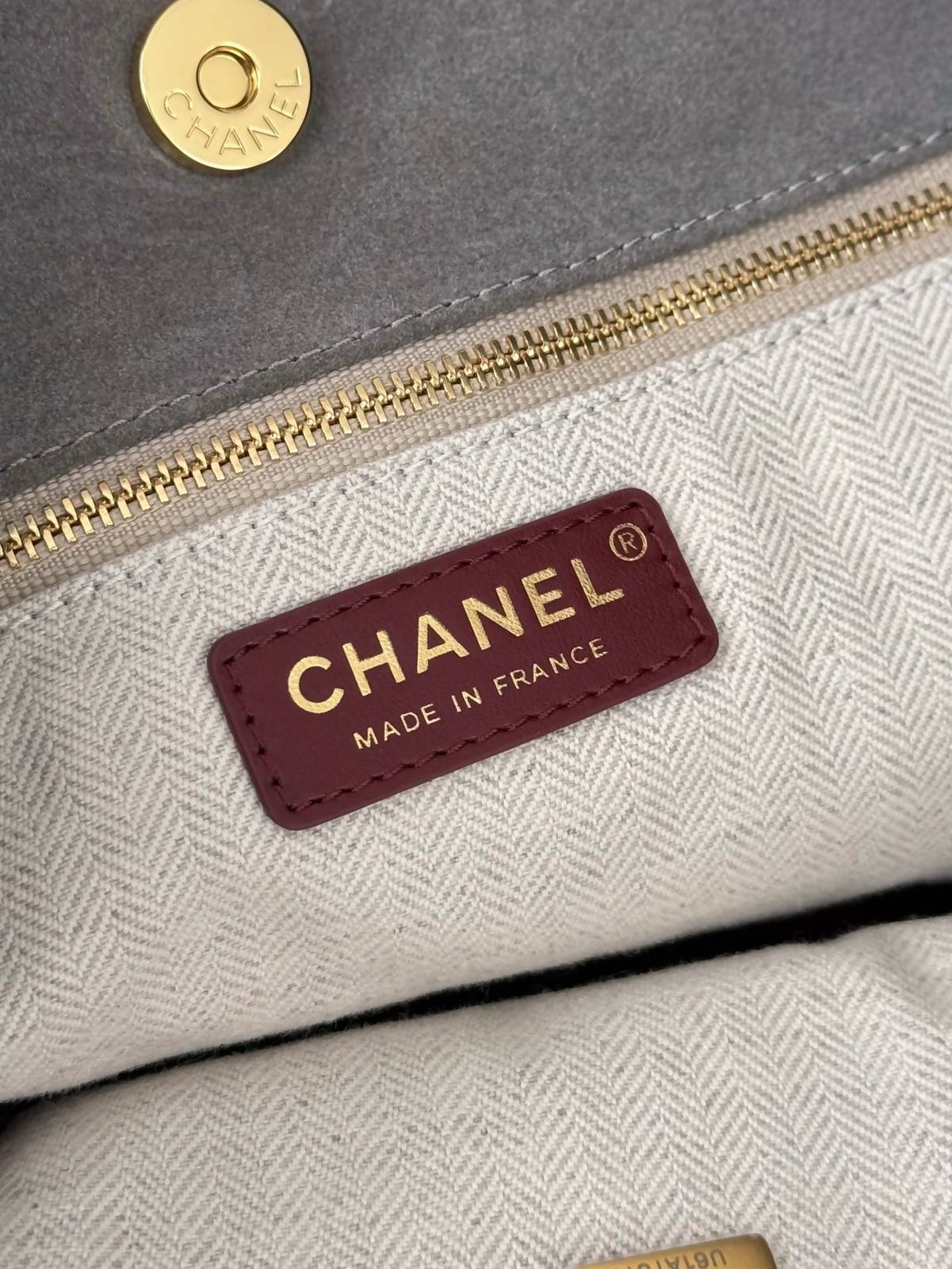 シャネル CHANEL マトラッセ ラムスキン トートバッグ ゴールド金具 レディース ブラック - 画像 12