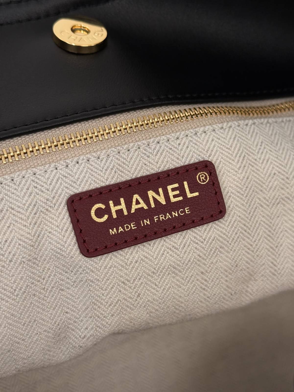 シャネル CHANEL マトラッセ チェーンショルダーバッグ キャビアスキン ブラック 2WAY ゴールド金具 - 画像 3