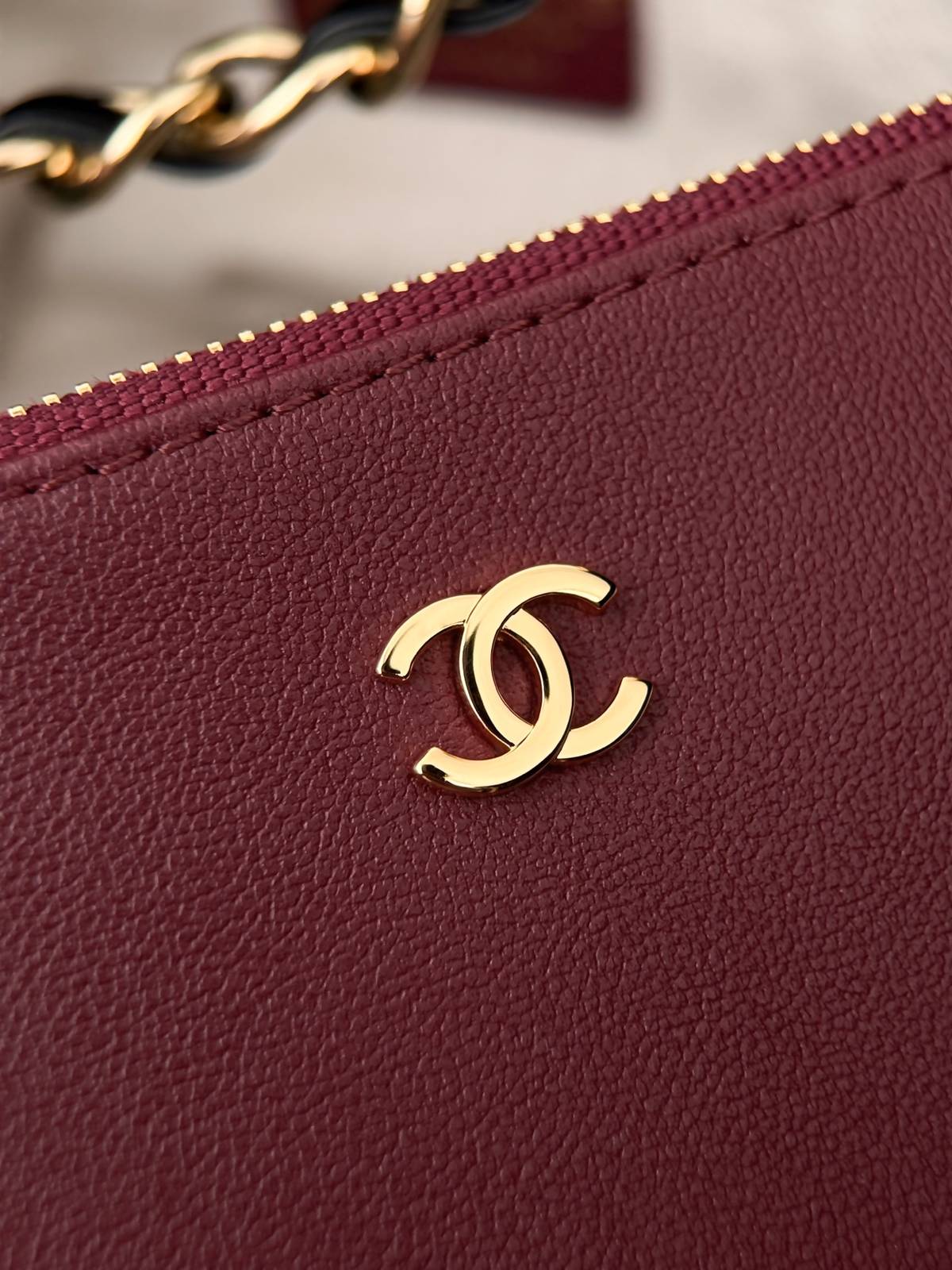 シャネル CHANEL マトラッセ チェーンショルダーバッグ キャビアスキン ブラック 2WAY ゴールド金具 - 画像 4