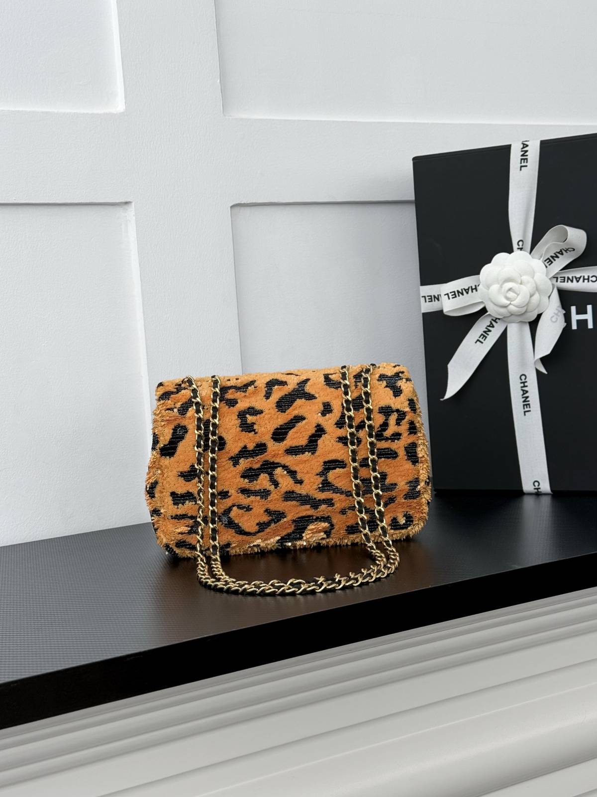 シャネル CHANEL マトラッセ デカマトラッセ キャビアスキン チェーンショルダーバッグ ブラック 金具 レディース - 画像 20