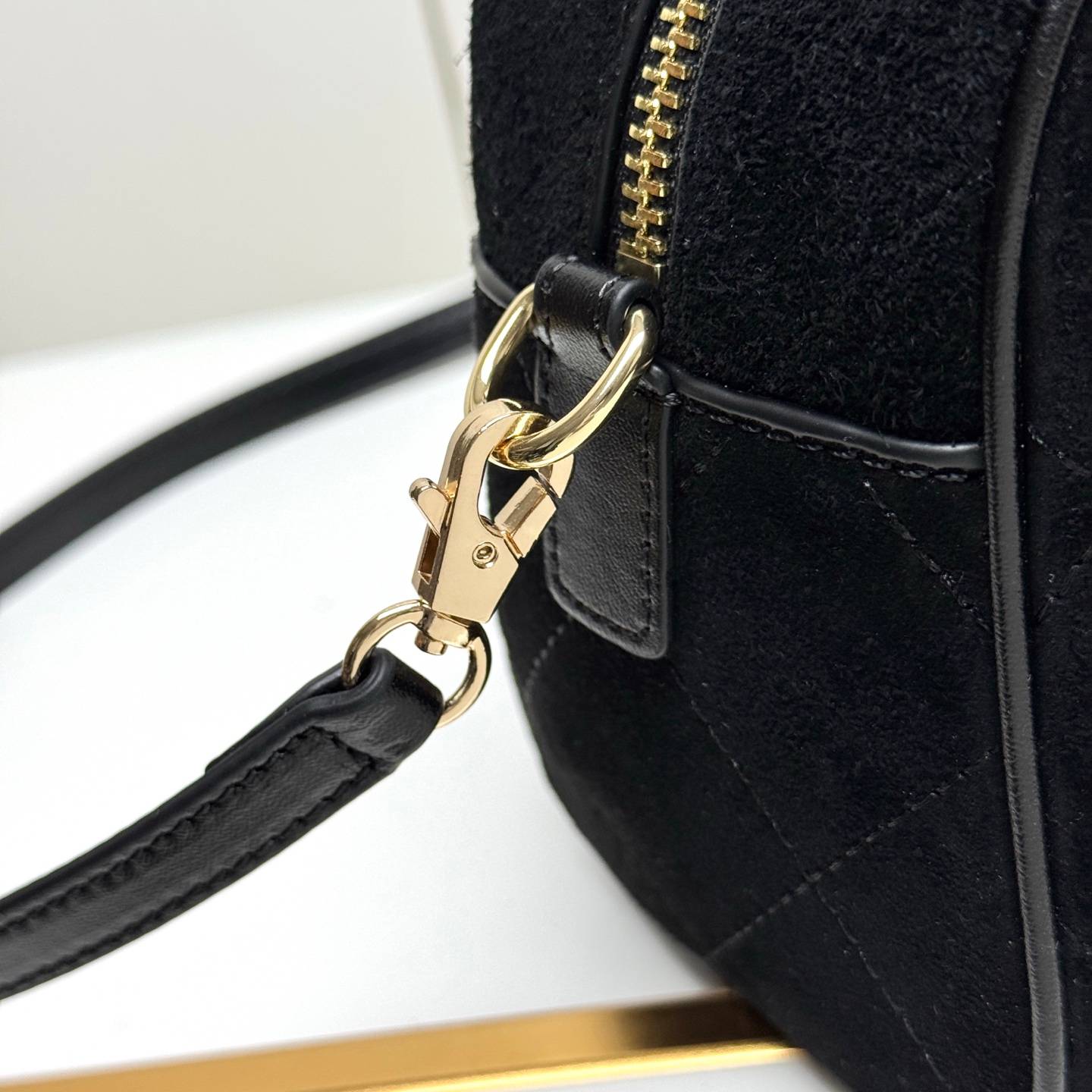 シャネル CHANEL 6344mini マトラッセ ミニバッグ ラムスキン ゴールド金具 フラップバッグ レザー編み込 - 画像 16