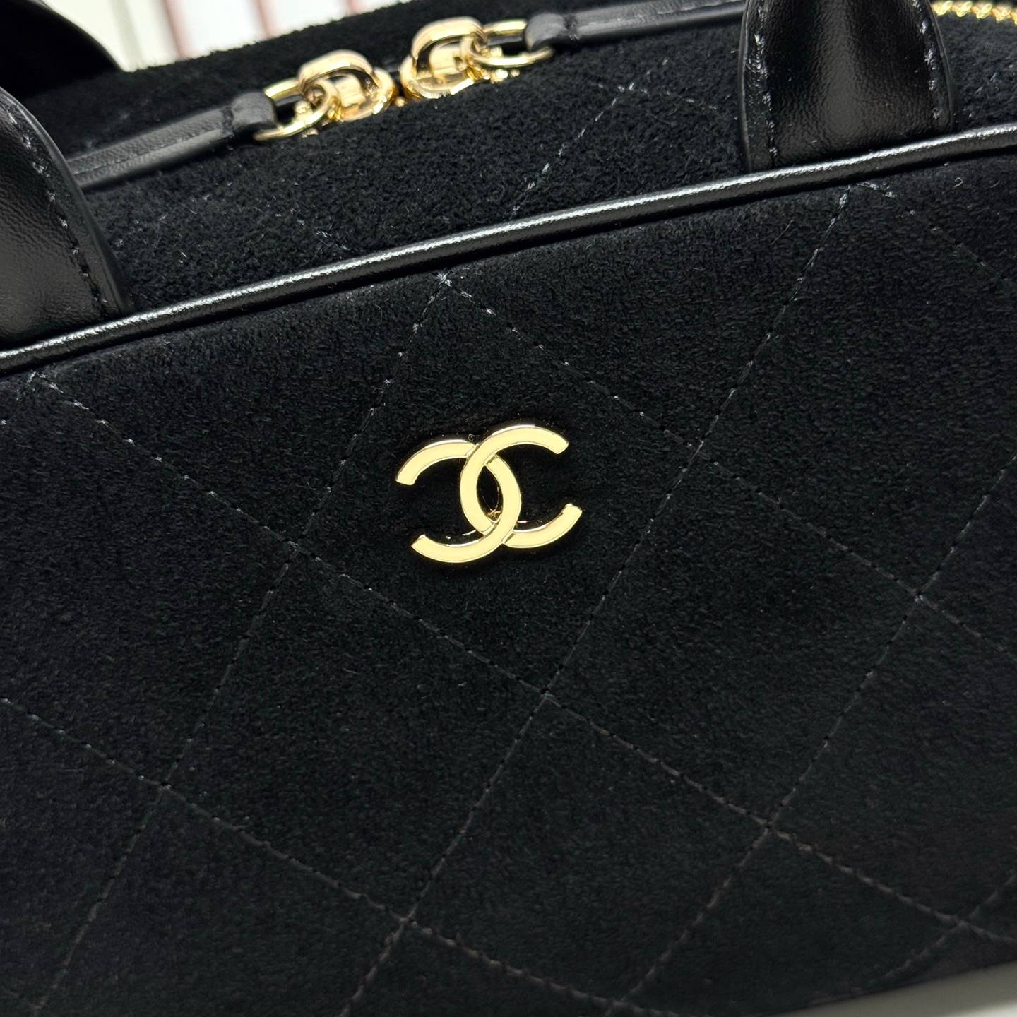 シャネル CHANEL 6344mini マトラッセ ミニバッグ ラムスキン ゴールド金具 フラップバッグ レザー編み込 - 画像 18